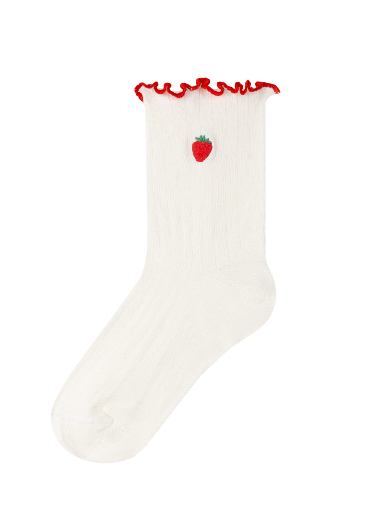 Skarpety Strawberry White