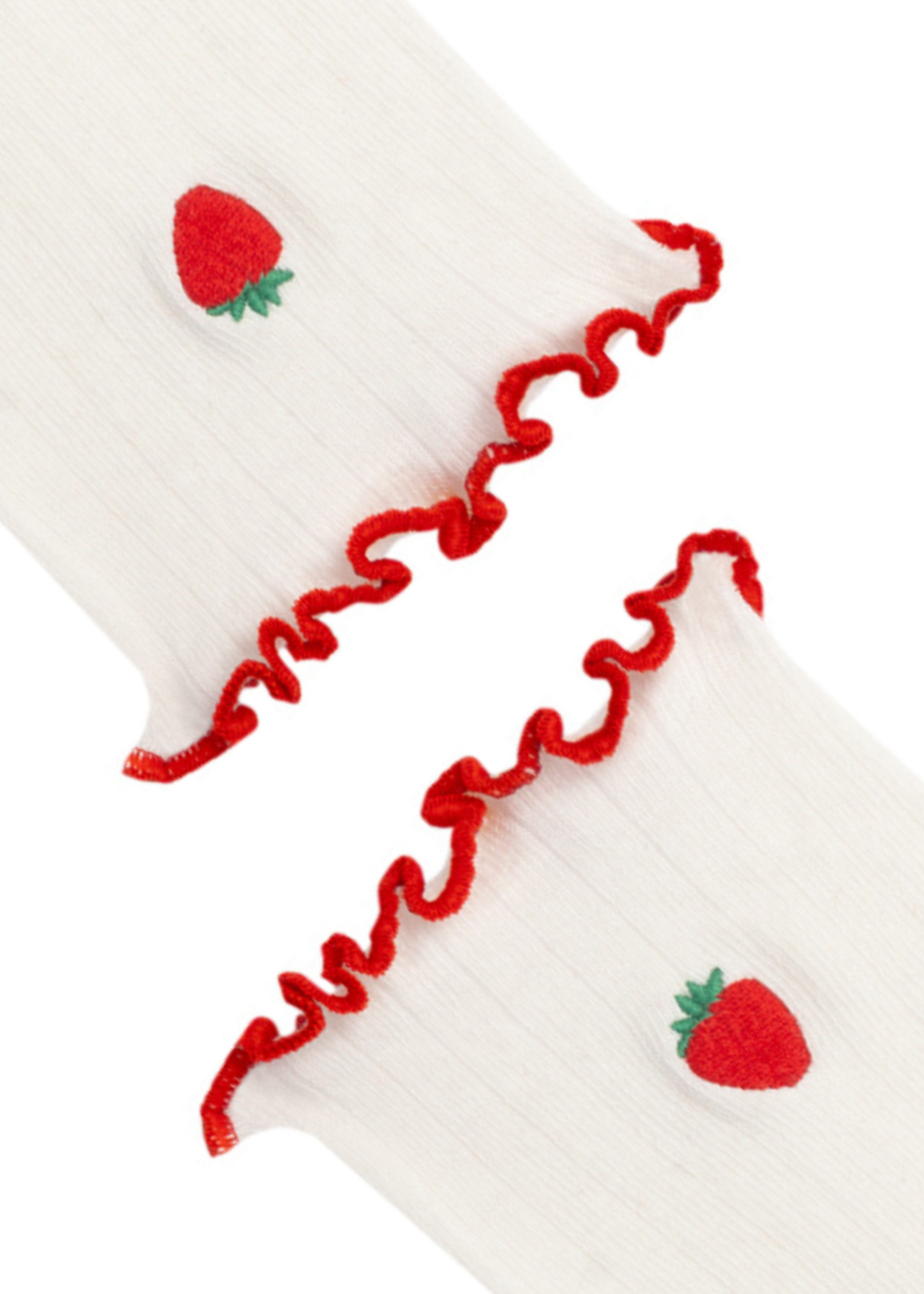 Skarpety Strawberry White