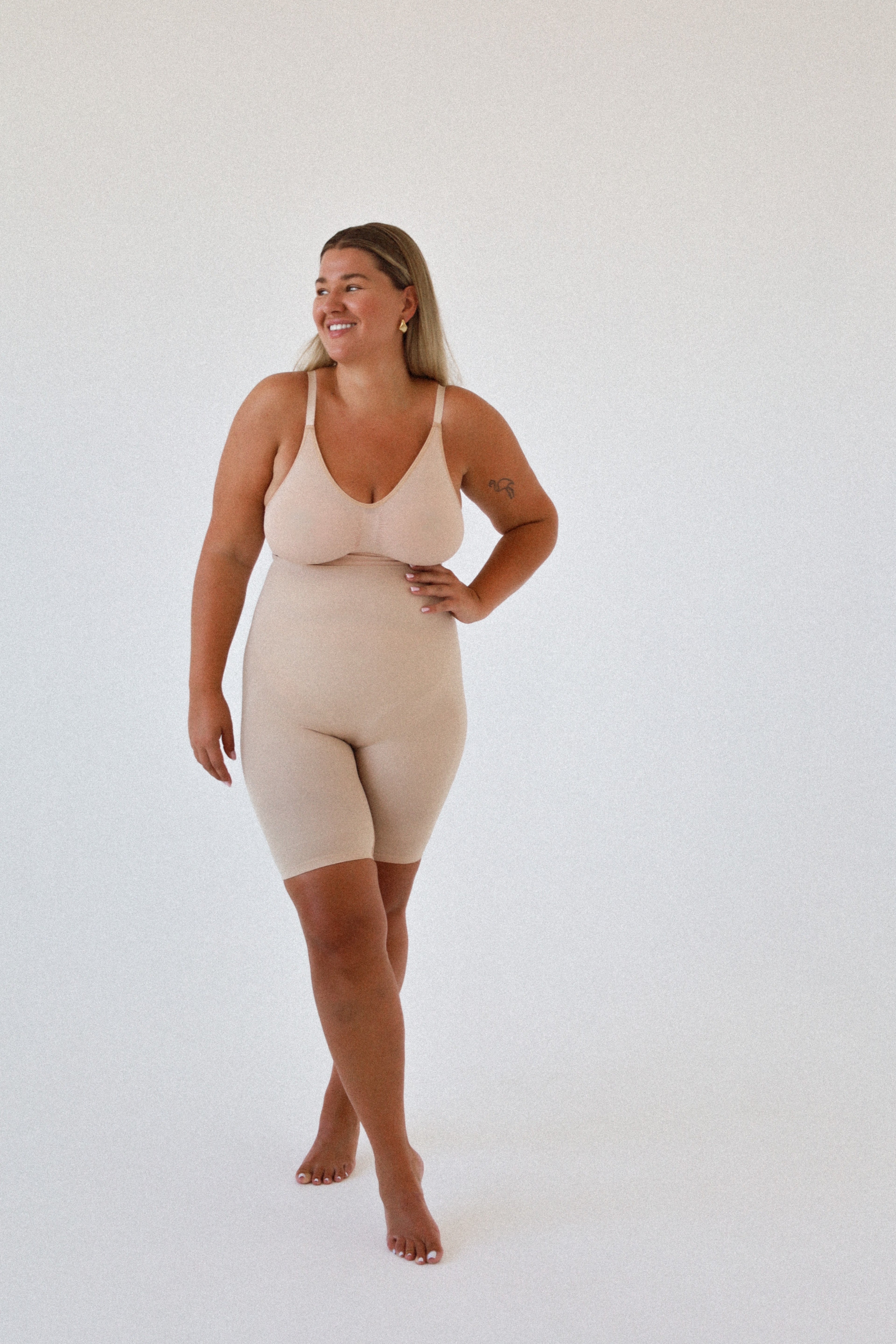 Szorty Modelujące Beige