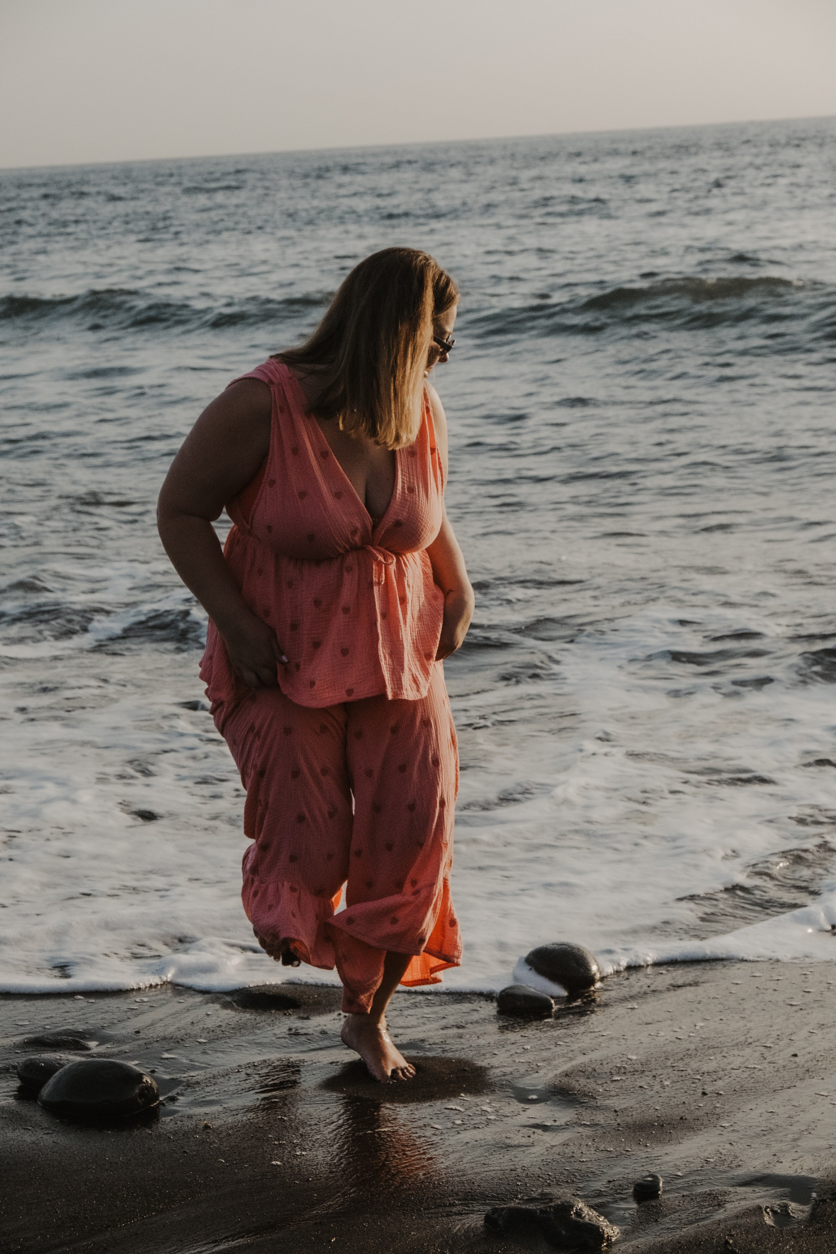 Top Wiązany Strawberry Pink