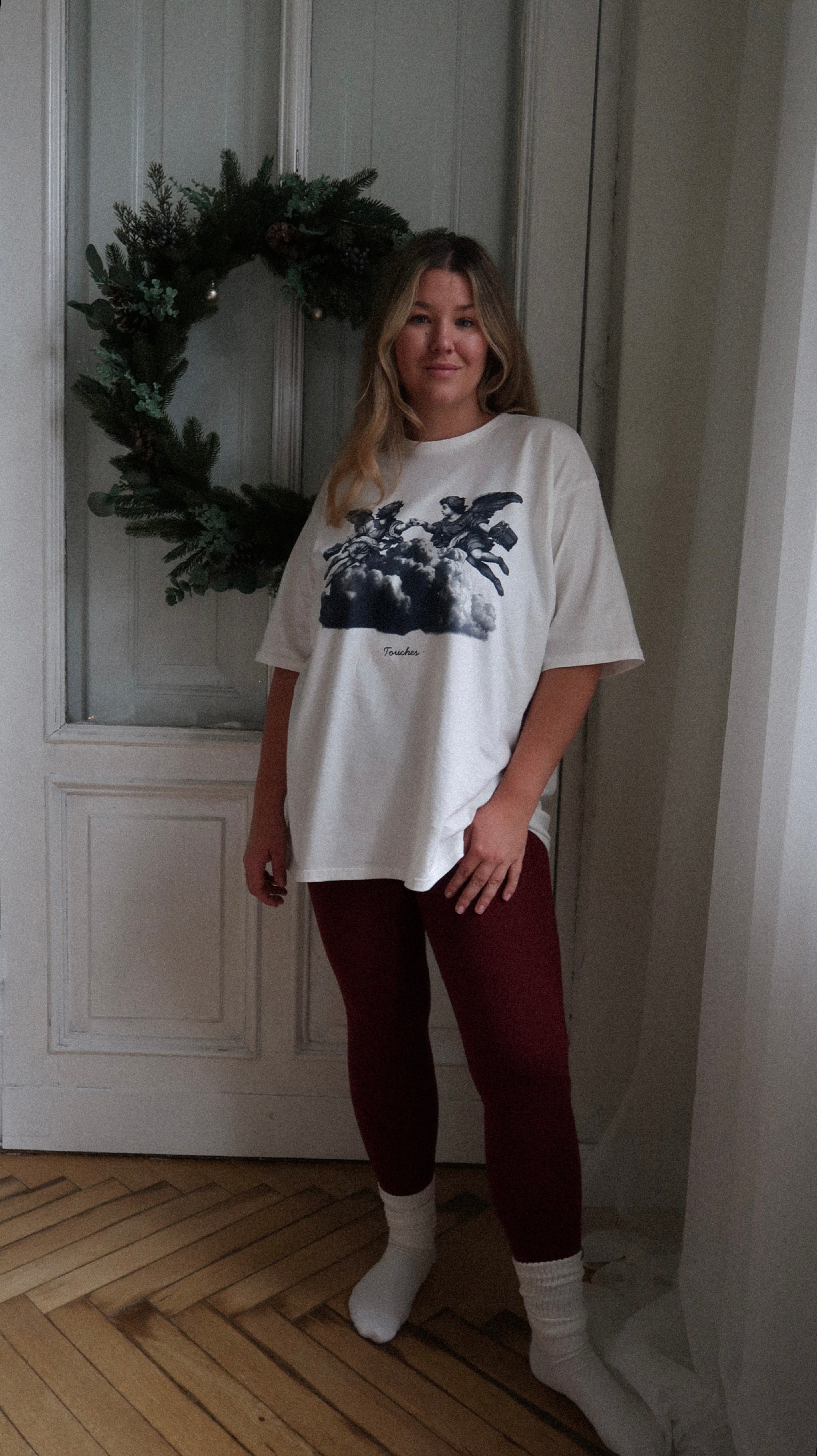 T-shirt Angels White