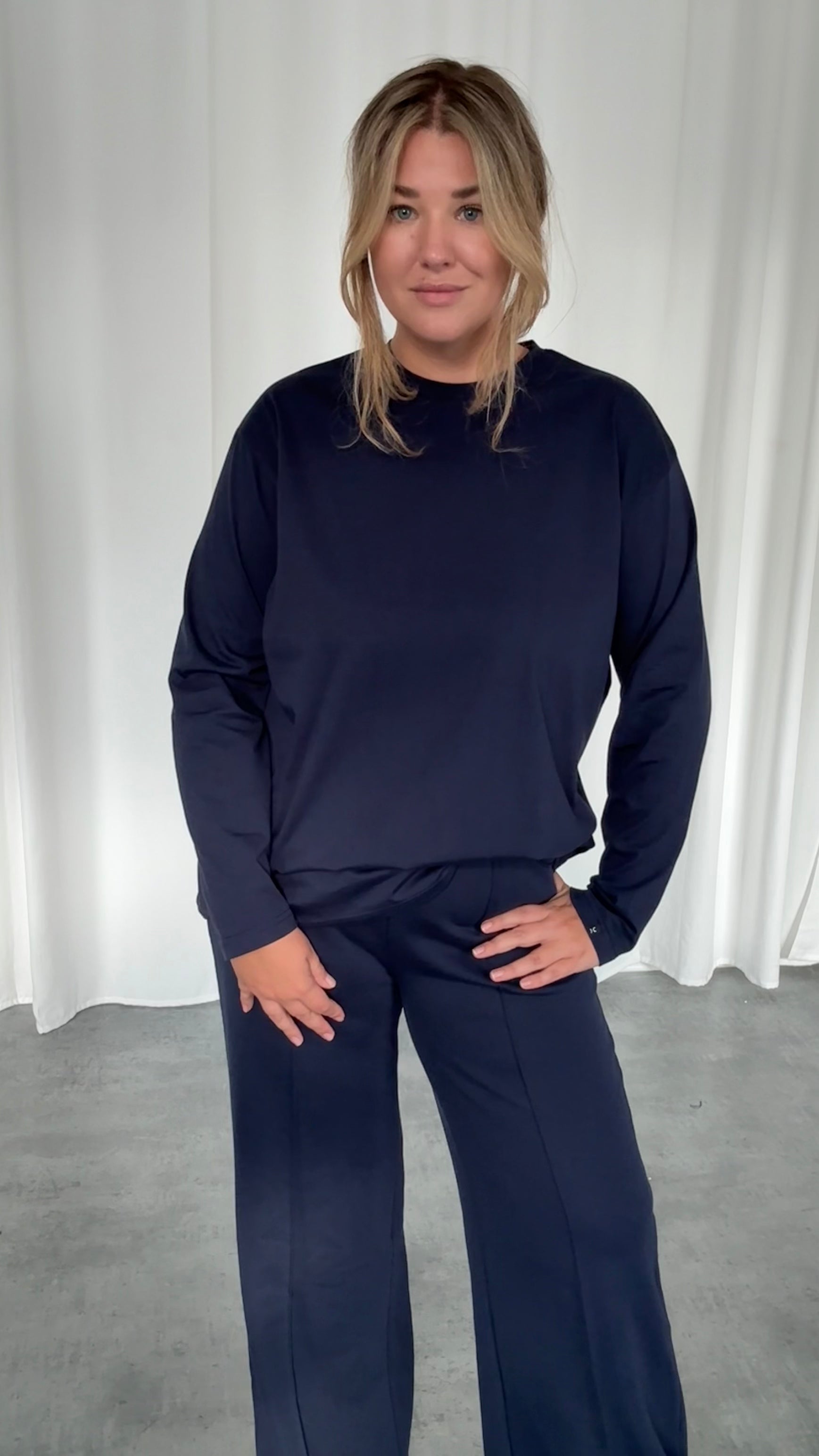 Longsleeve Navy