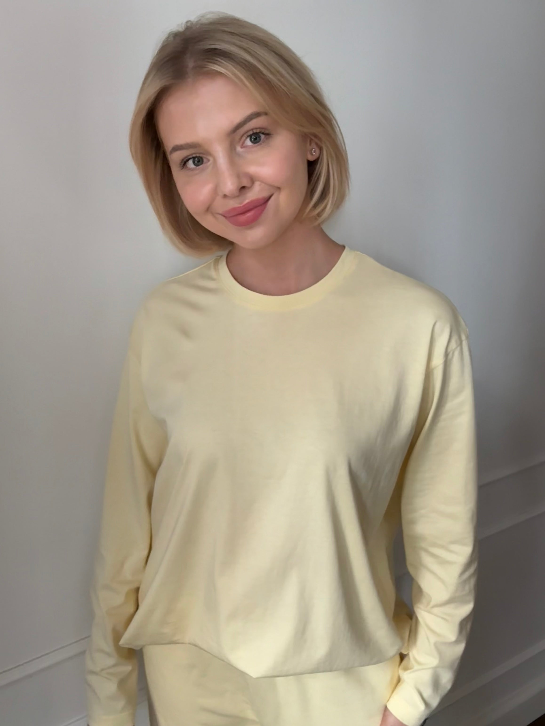 Longsleeve Butter Yellow