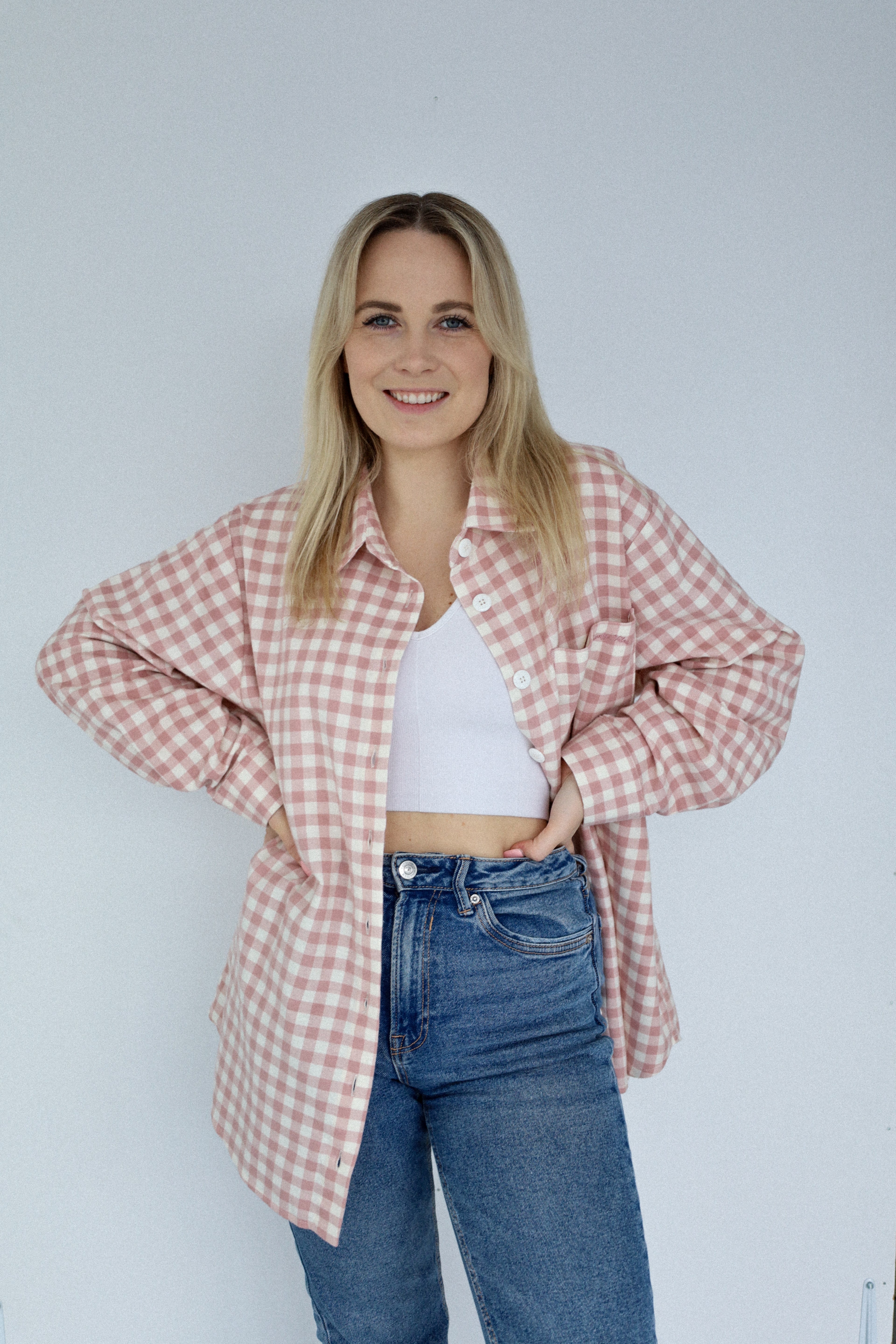 Koszula Flanelowa Pink