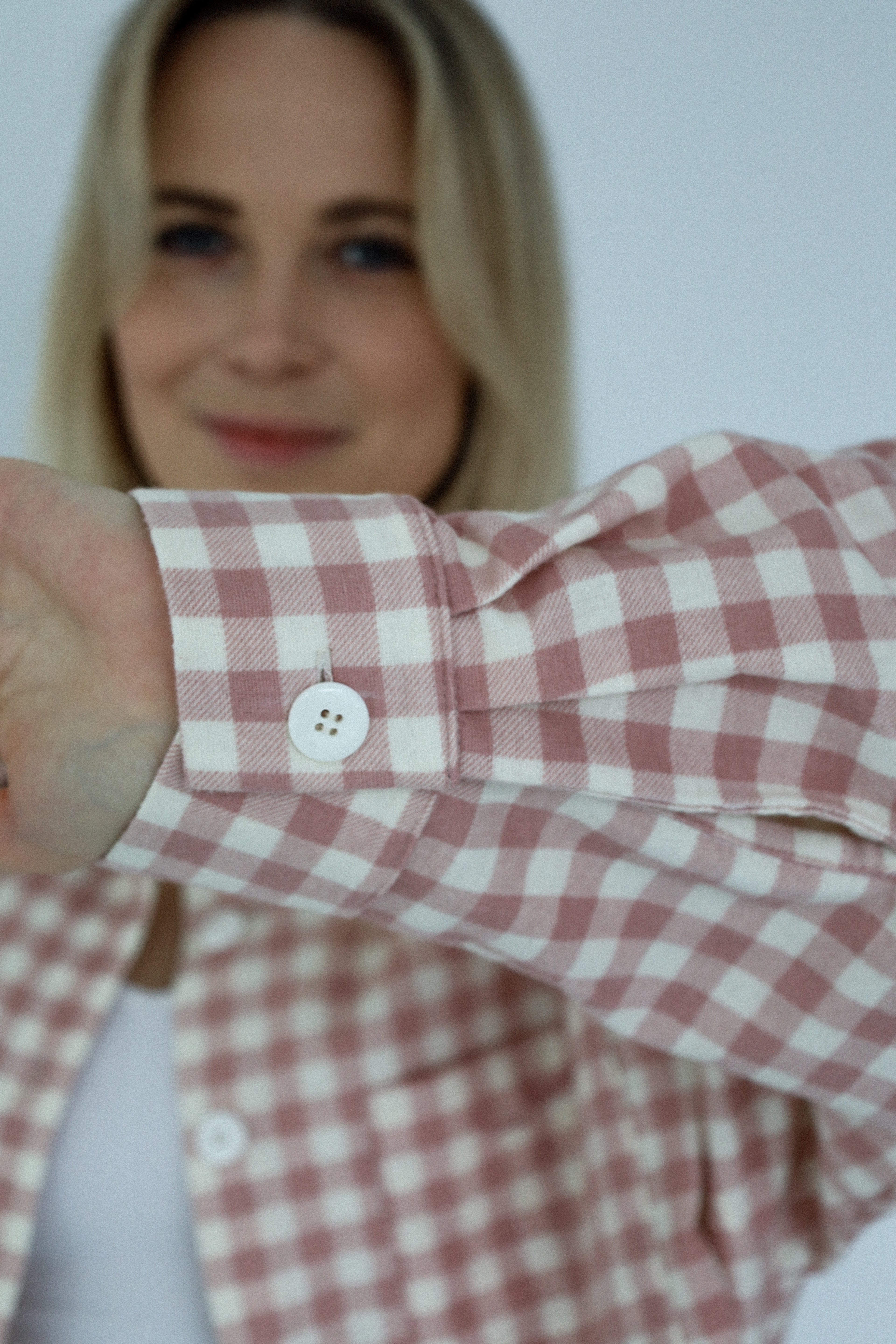 Koszula Flanelowa Pink