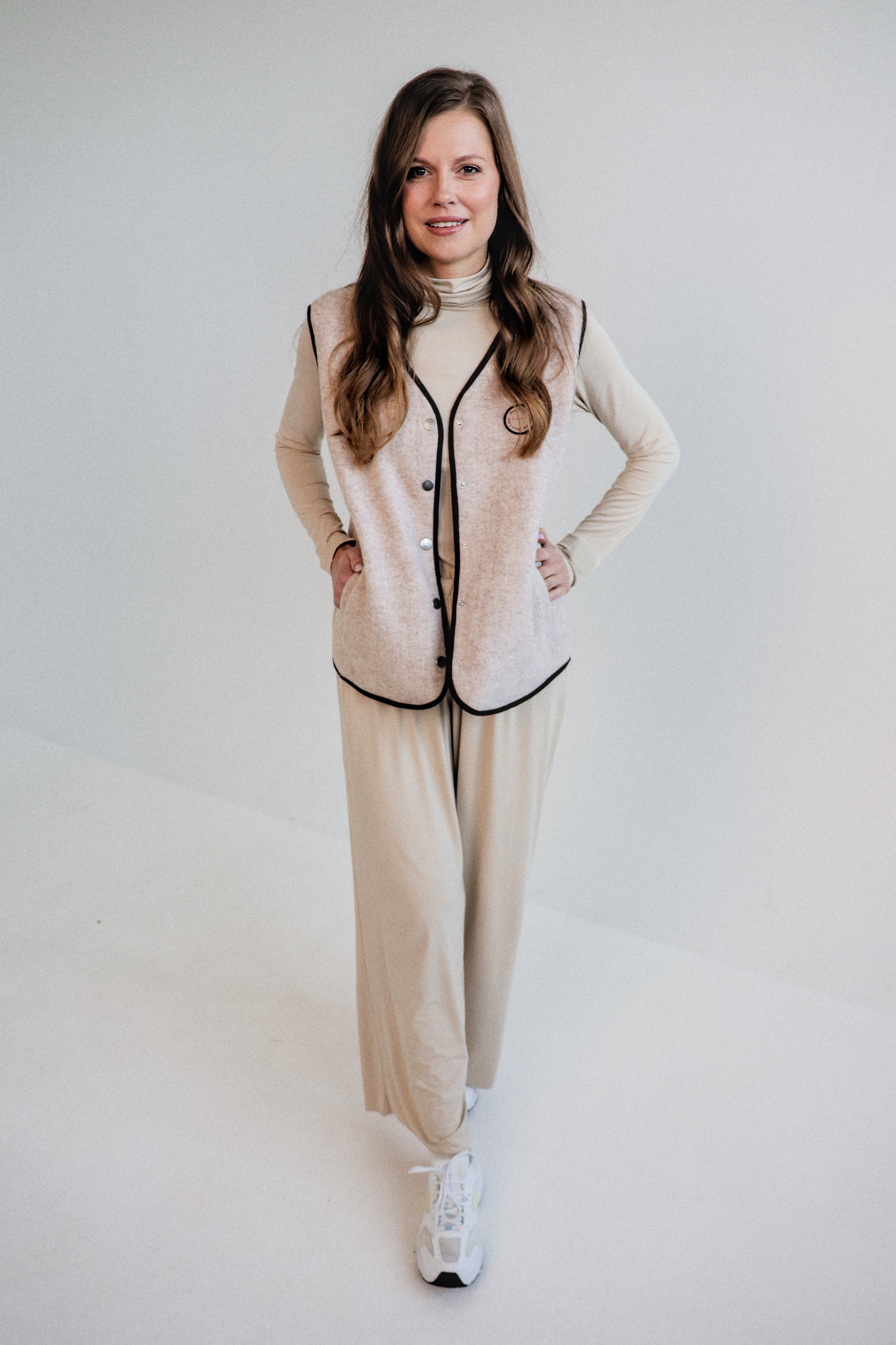 Spodnie Mère Bamboo Sand