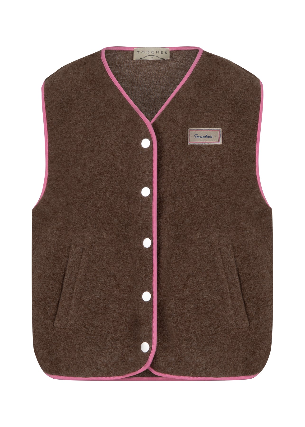 Merino Vest Brown