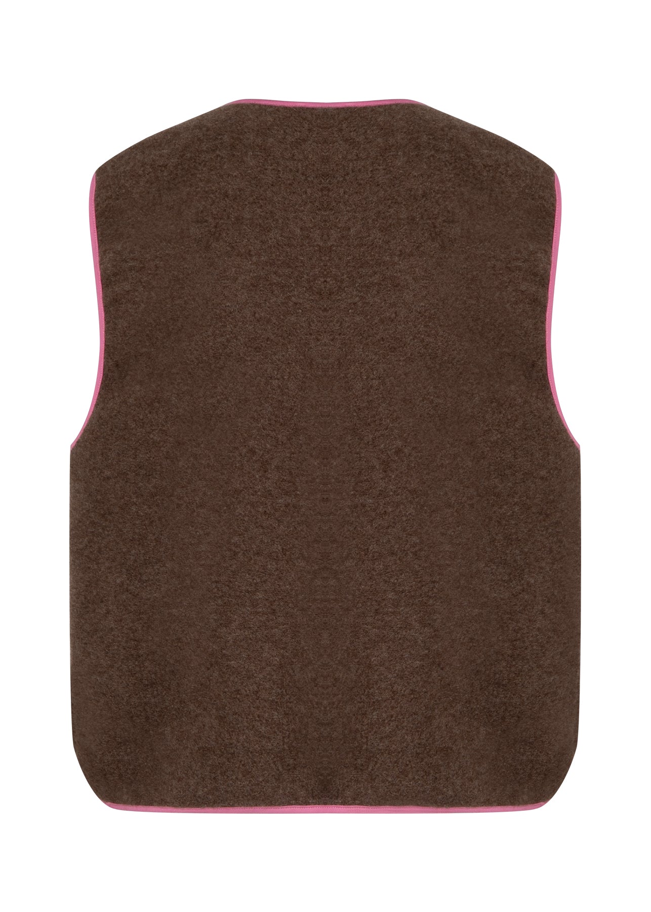 Merino Vest Brown
