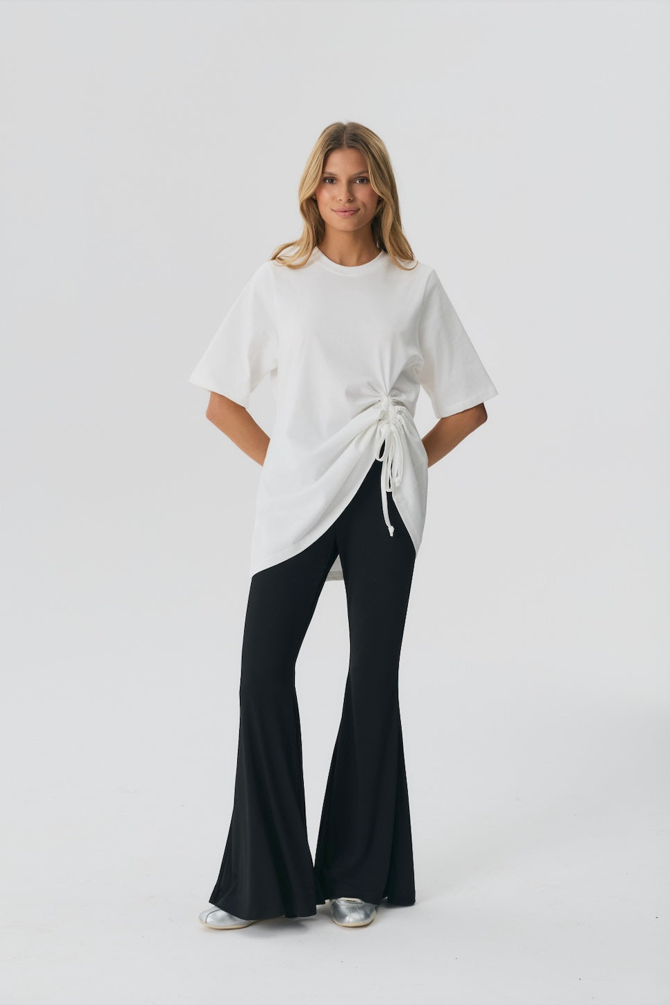 Spodnie Flare Gia Black