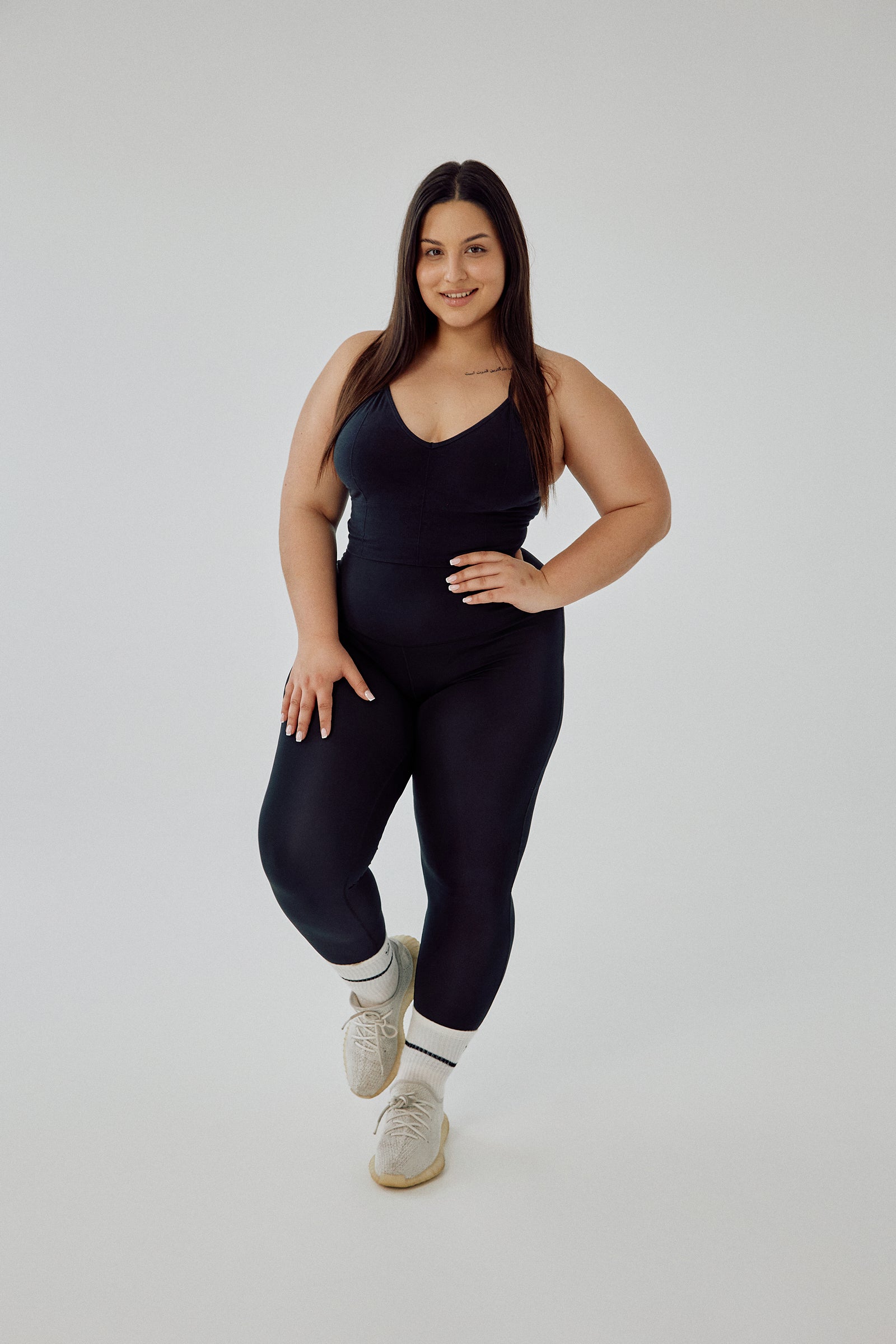 Leginsy Black Sport