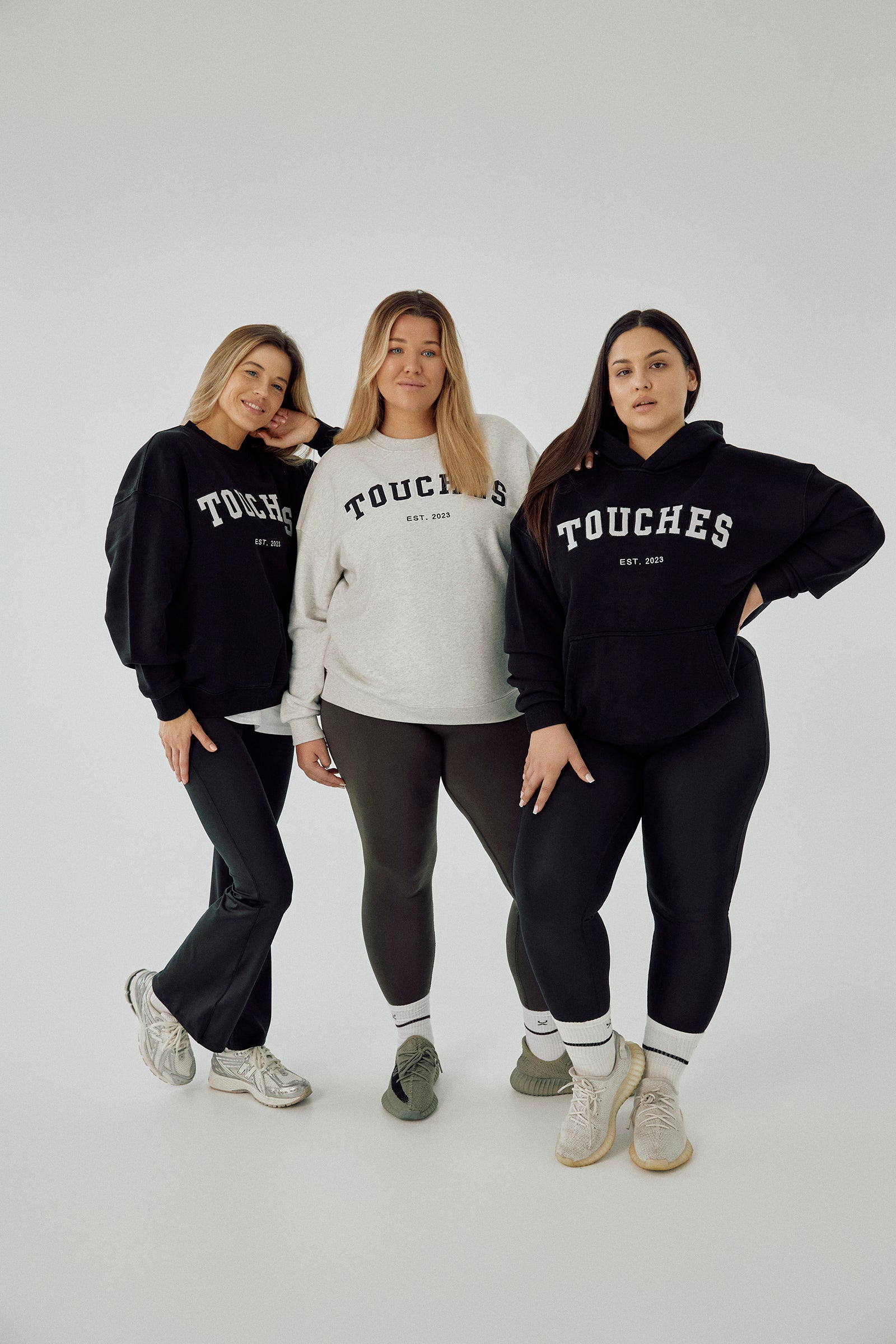 Crewneck Touches Black