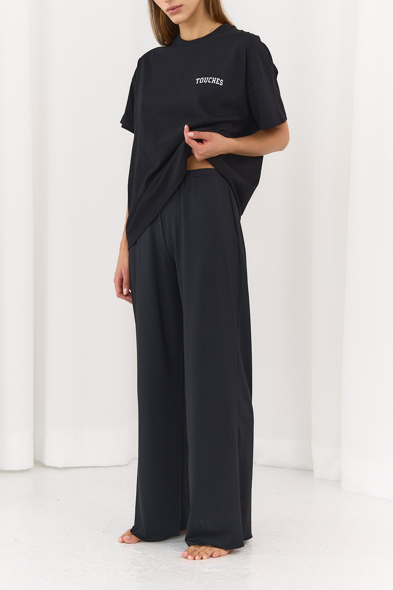 T-shirt Box College Black