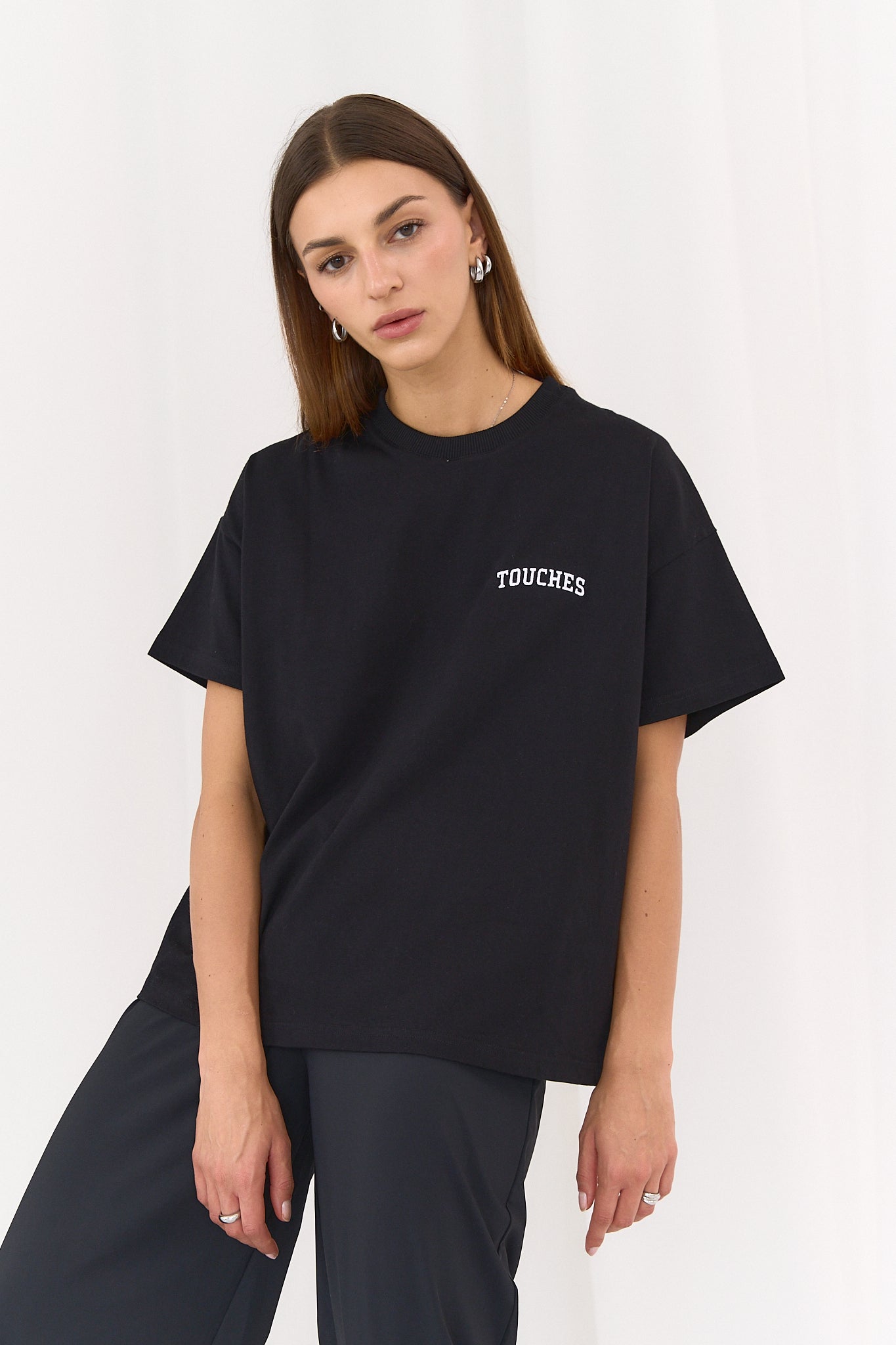 T-shirt Box College Black