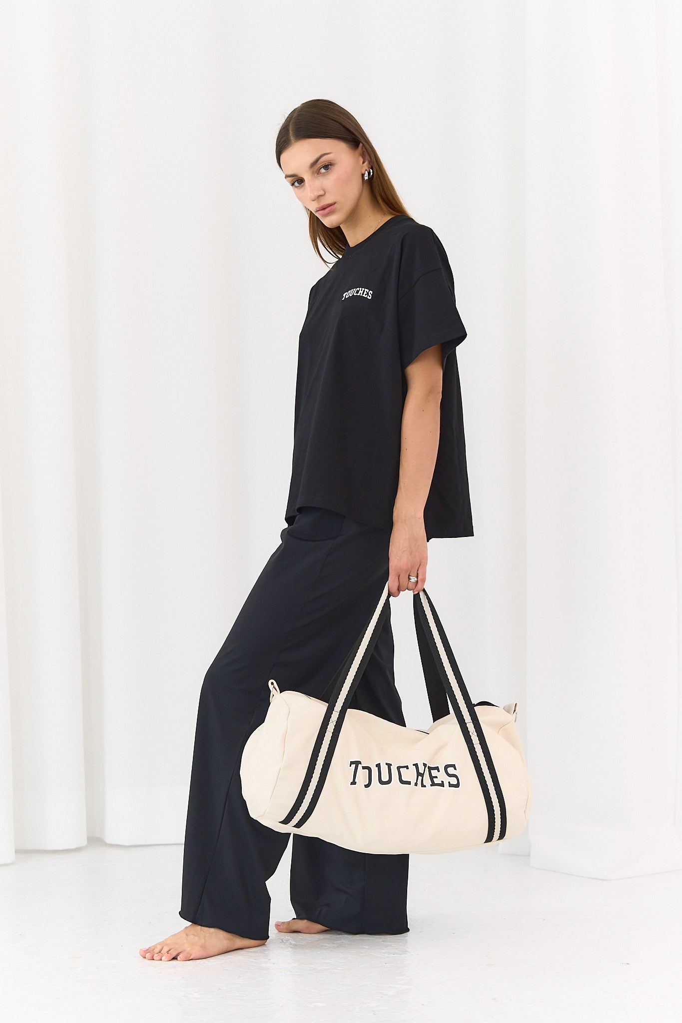 T-shirt Box College Black