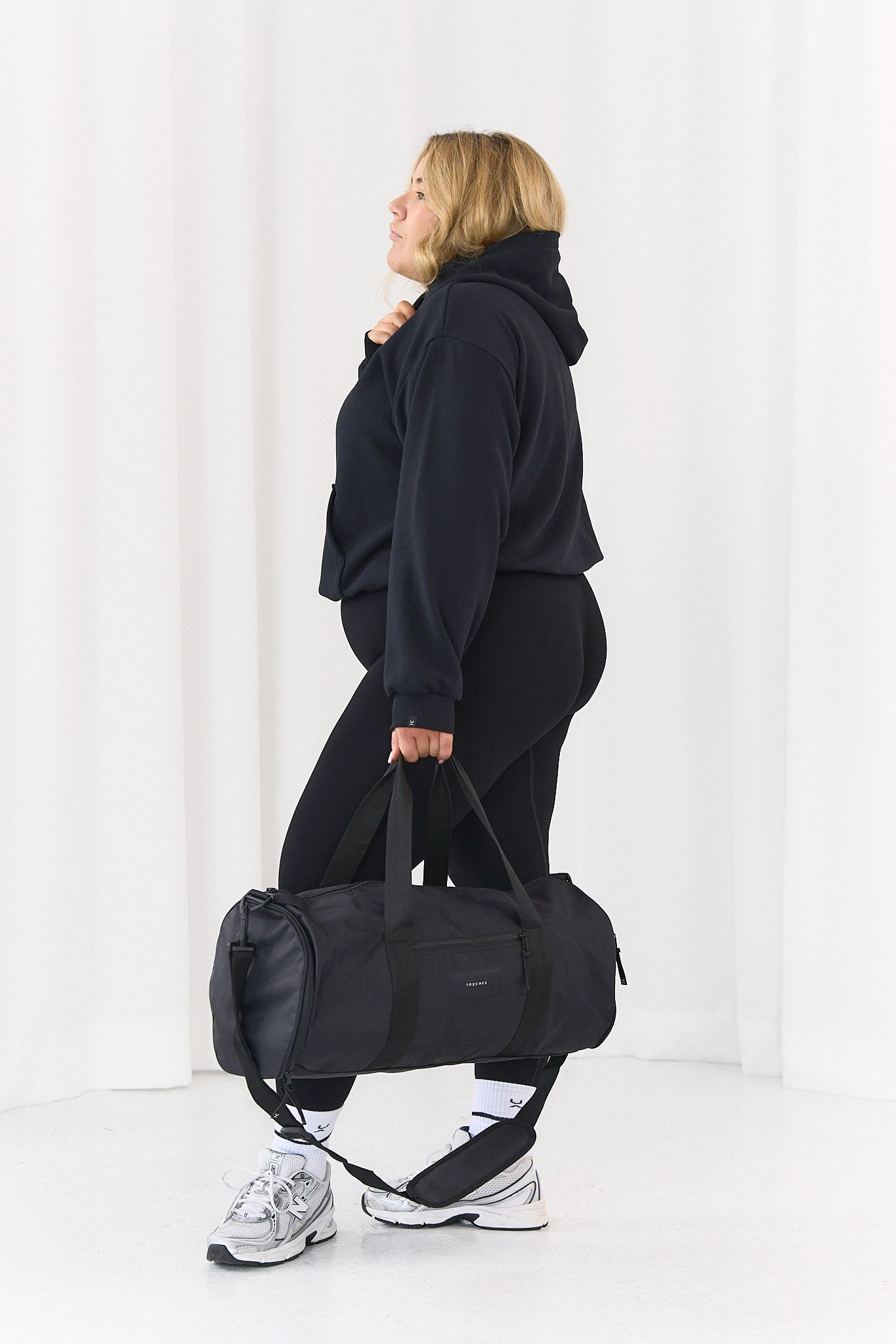 Hoodie Boxy Black