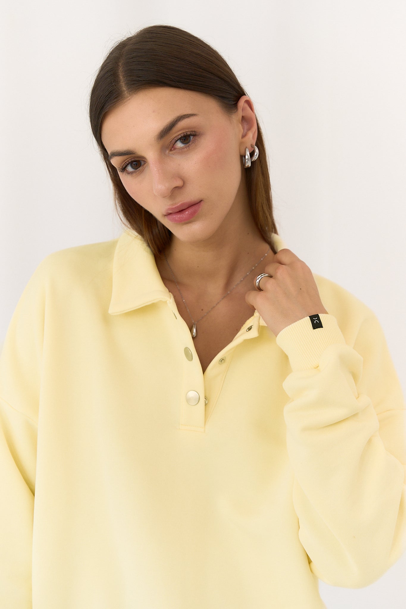 Crewneck Polo Butter Yellow