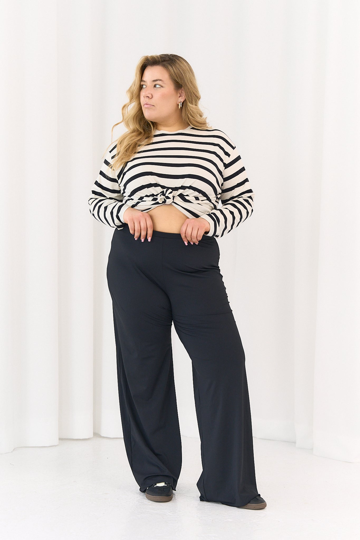 Longsleeve Stripes B&W