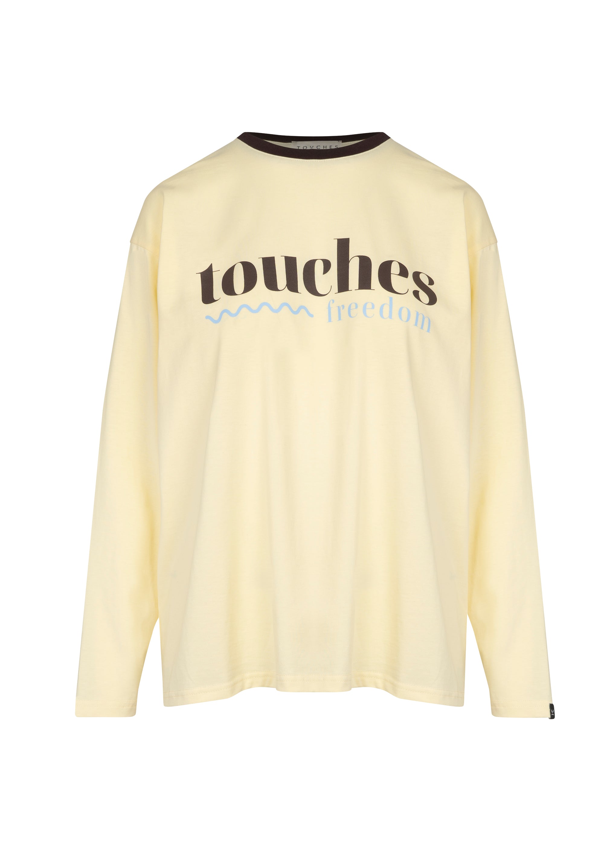 Longsleeve Wave butter yellow