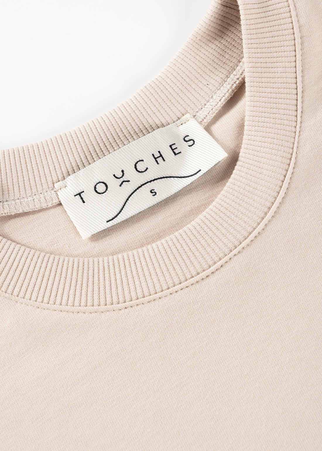 T-shirt Long Beige