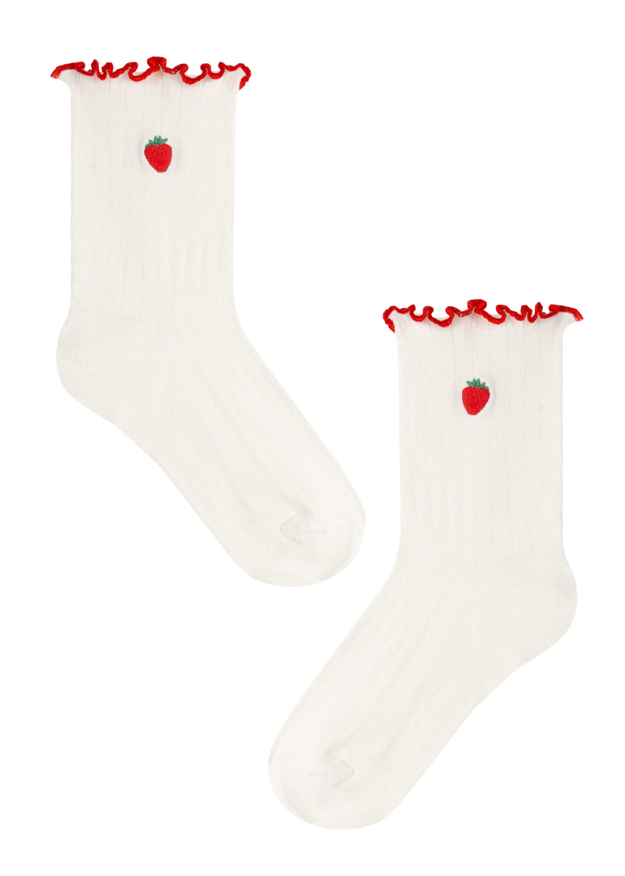 Skarpety Strawberry White