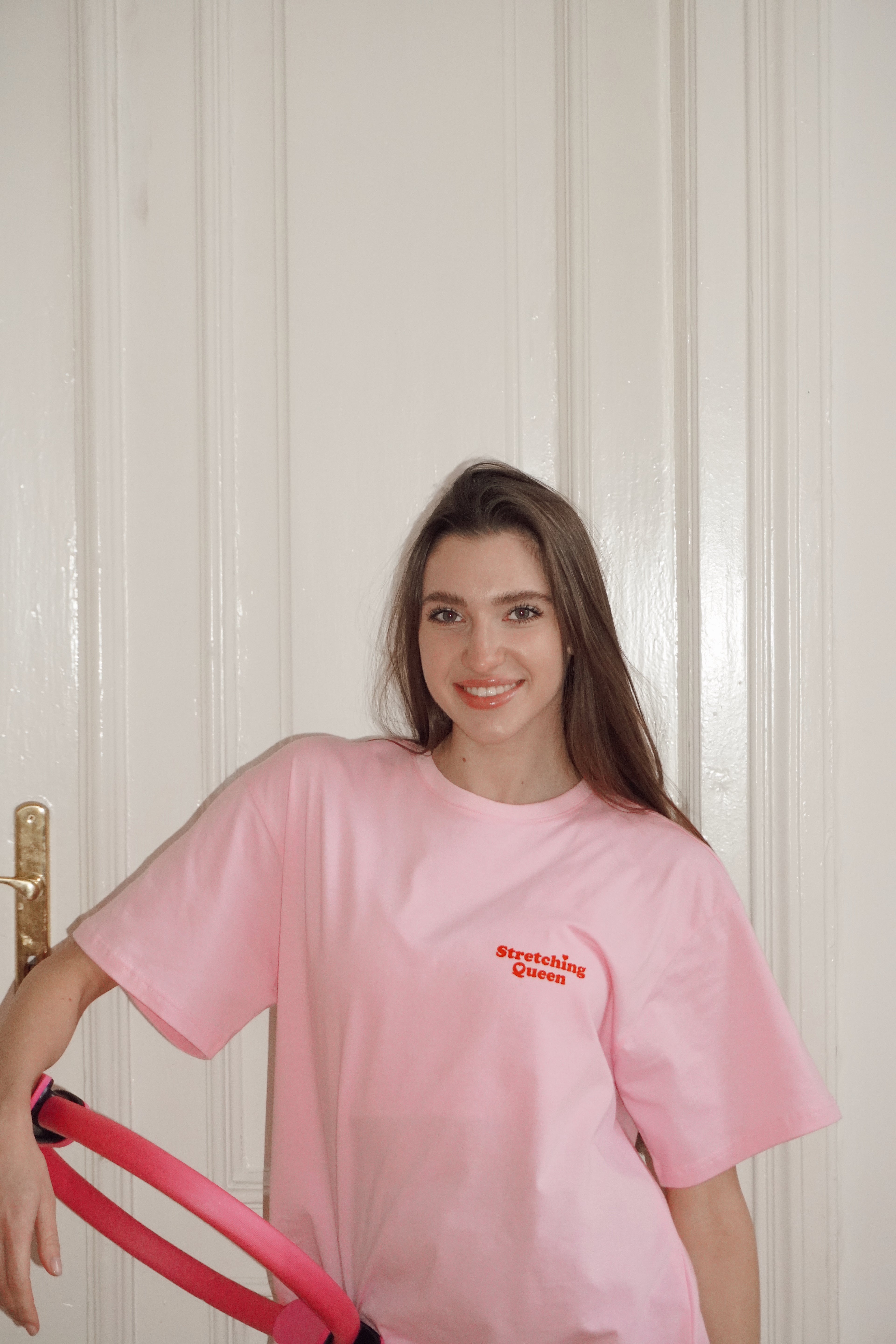 T-shirt Stretching Queen Pink