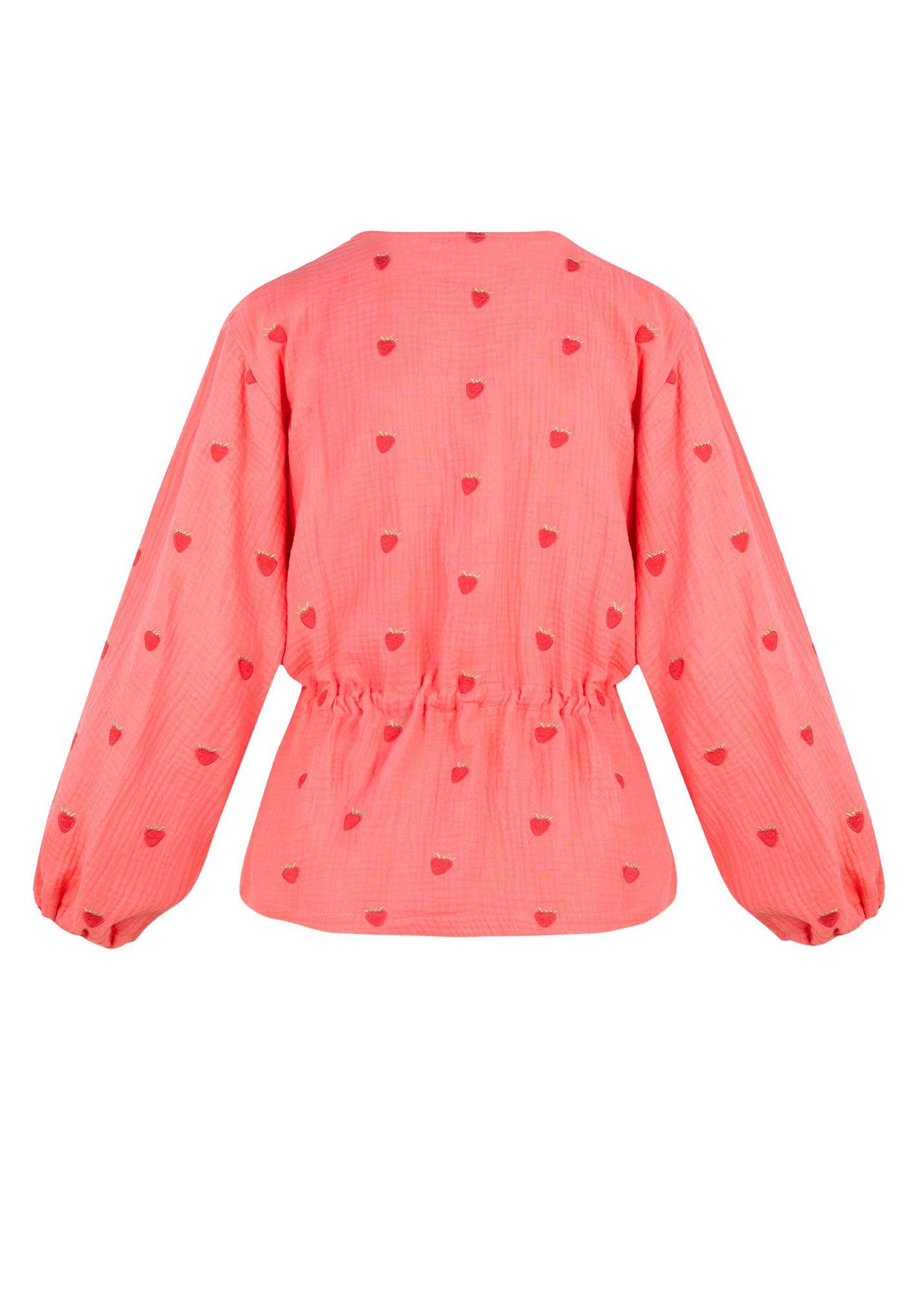 Koszula Wiązana Strawberry Pink