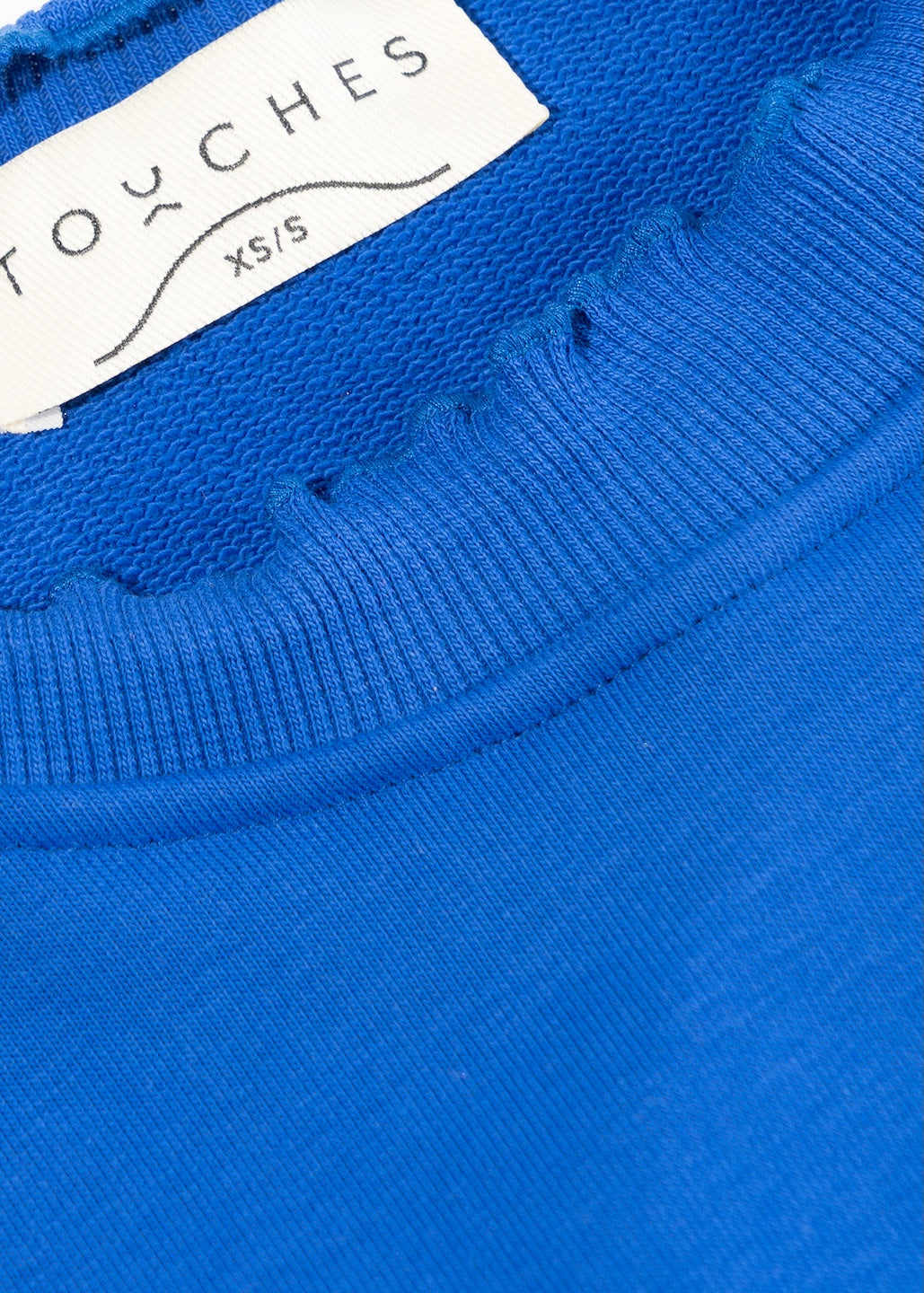 Crewneck Ribbed Kobalt