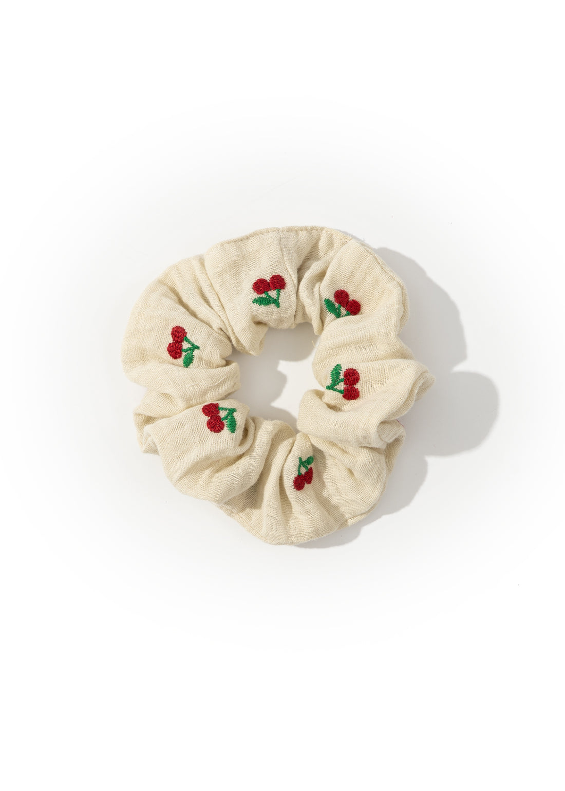 Scrunchy Cherry Beige