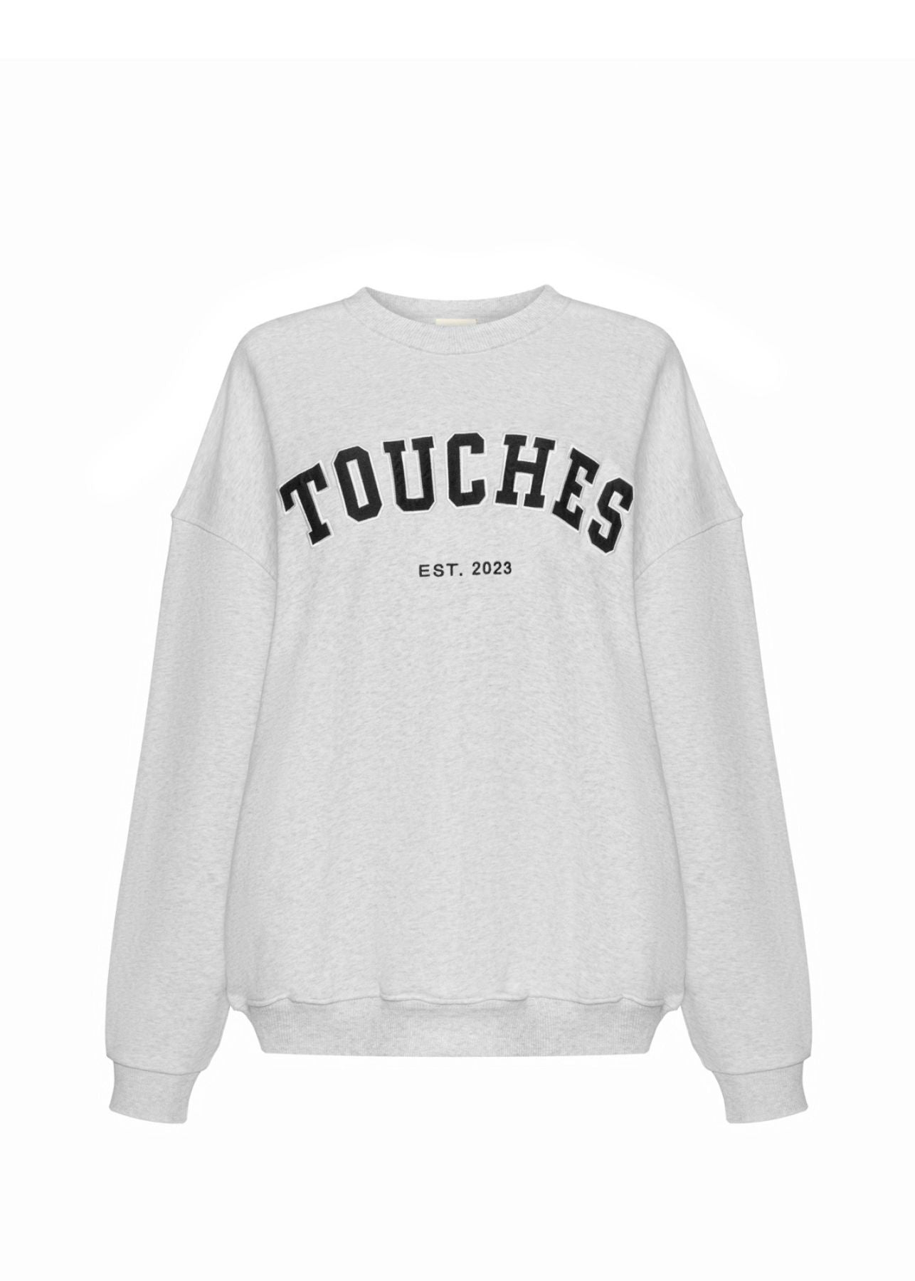 Crewneck Touches Grey