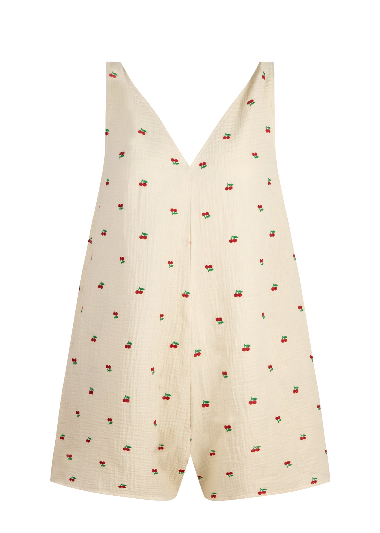 Kombinezon V-Neck Cherry Beige