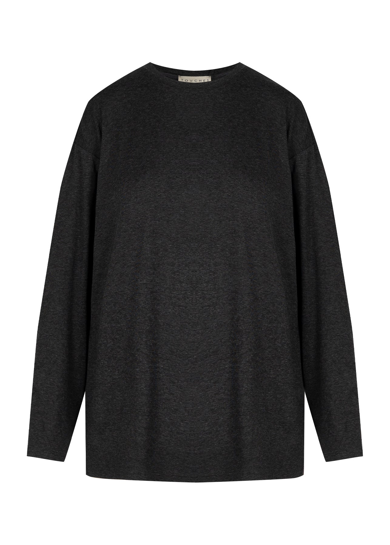 Longsleeve Melange Graphite
