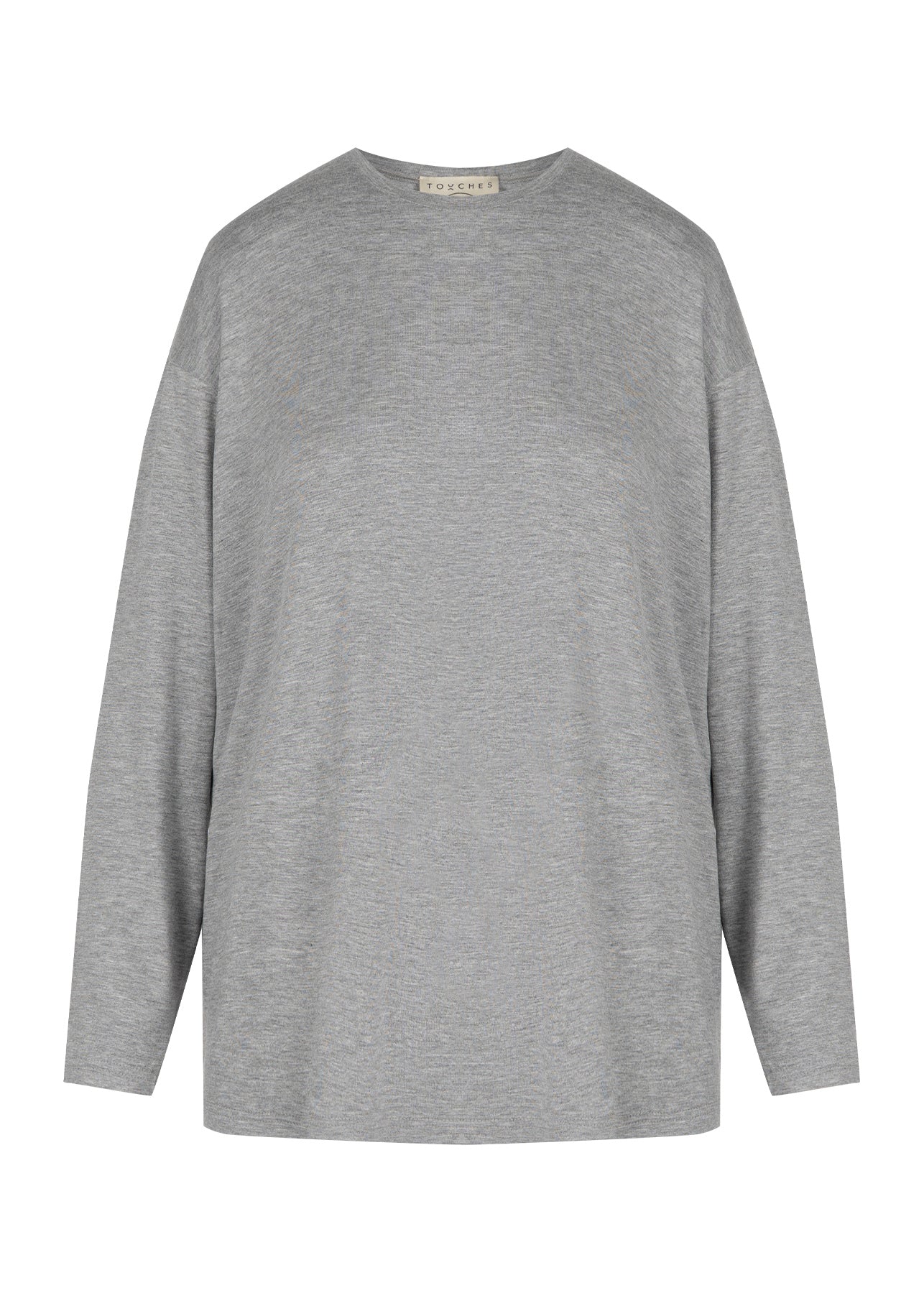 Longsleeve Melange Grey