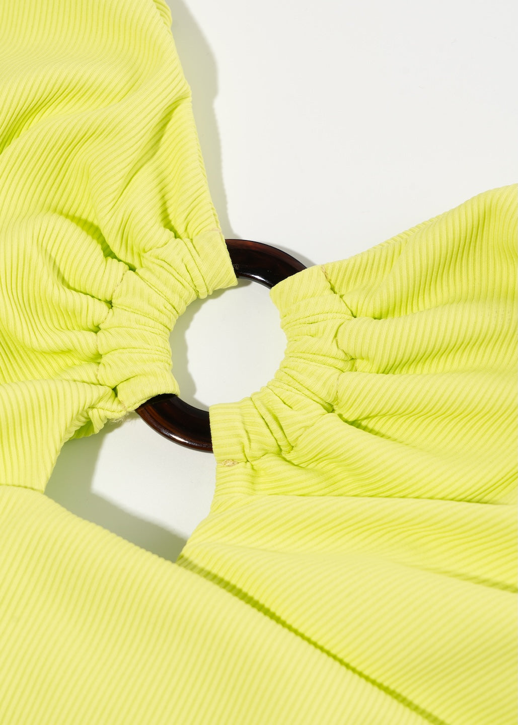 Kostium Mykonos Ribbed Lime