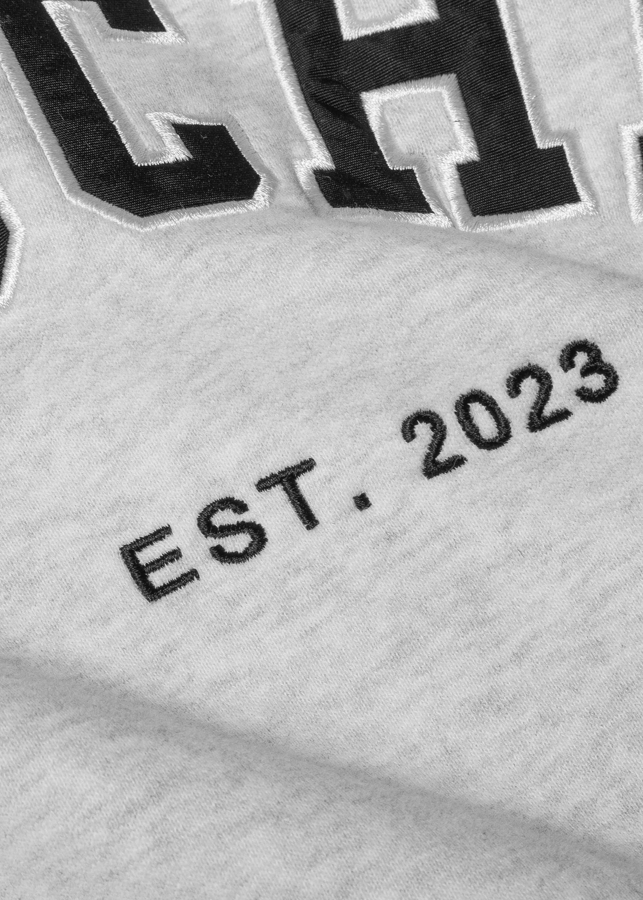 Crewneck Touches Grey