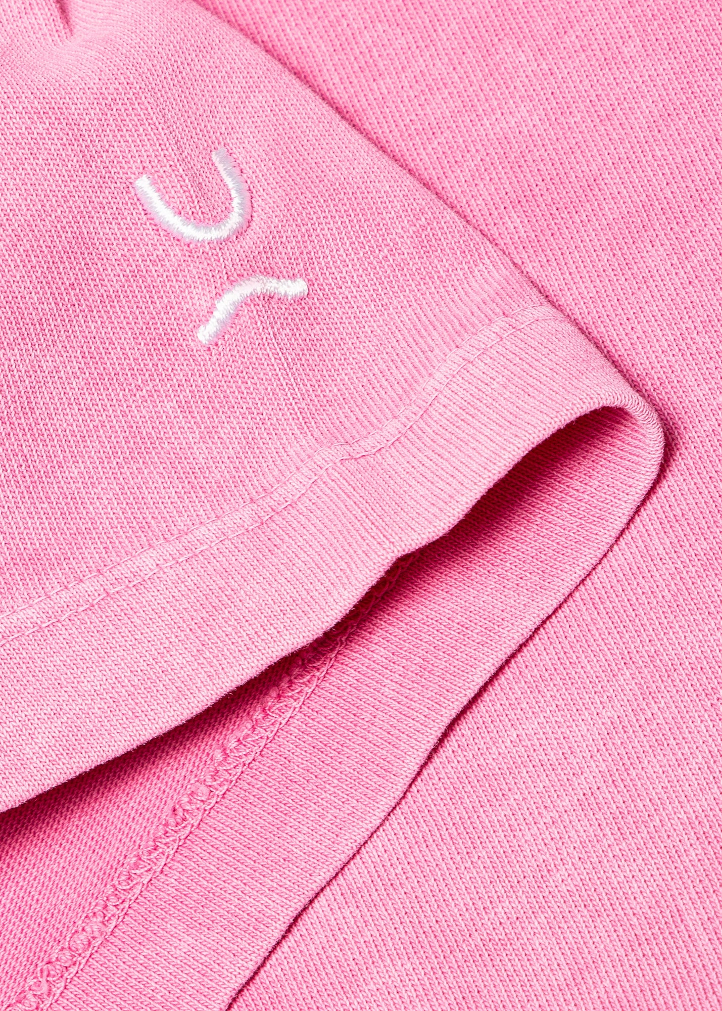 T-shirt Long Washed Pink