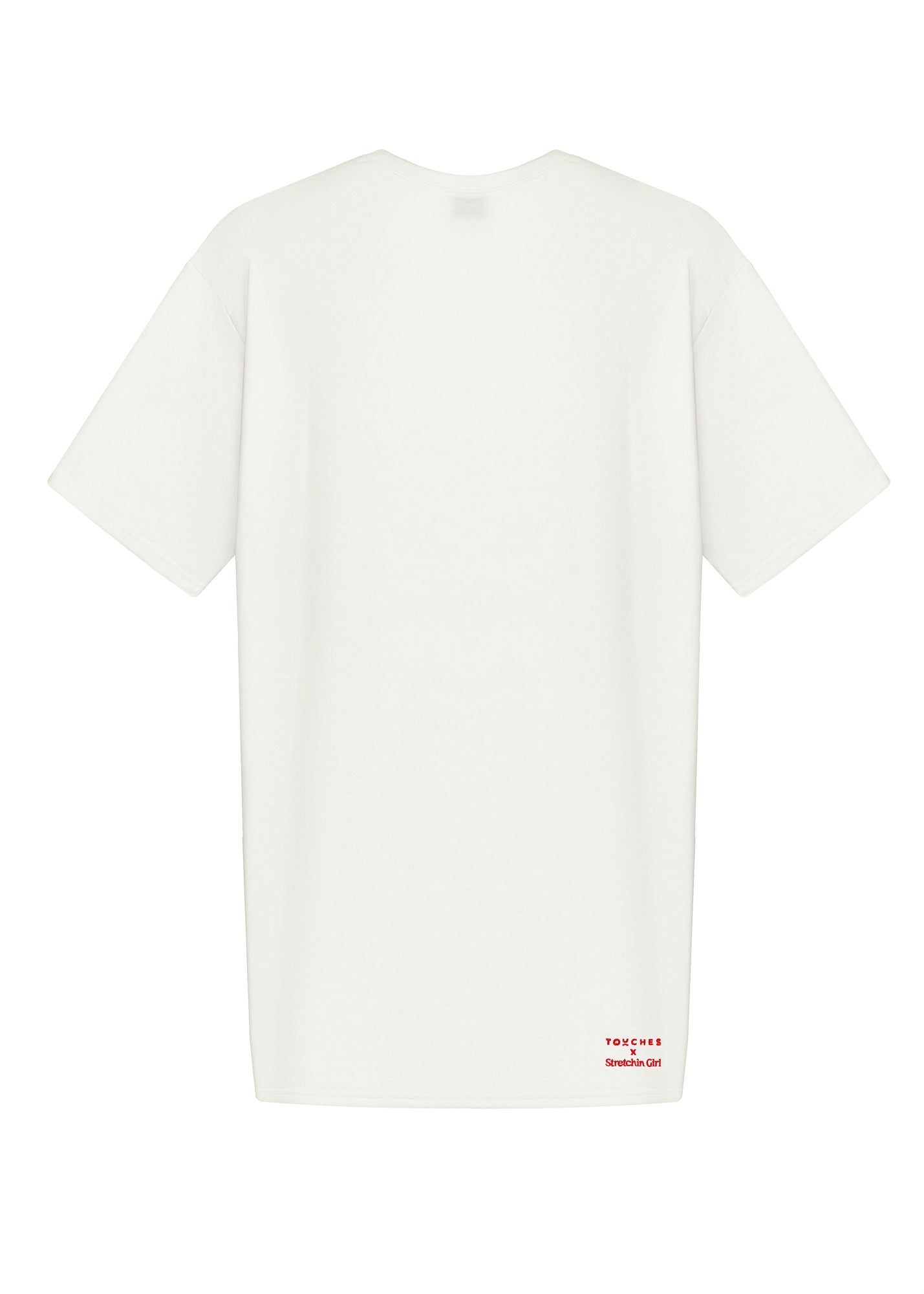 T-shirt Stretching Queen White