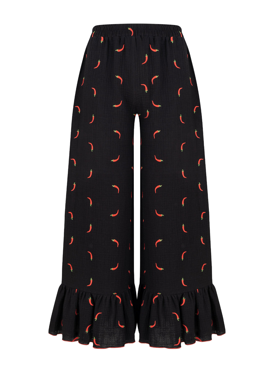Spodnie z falbaną Peppers