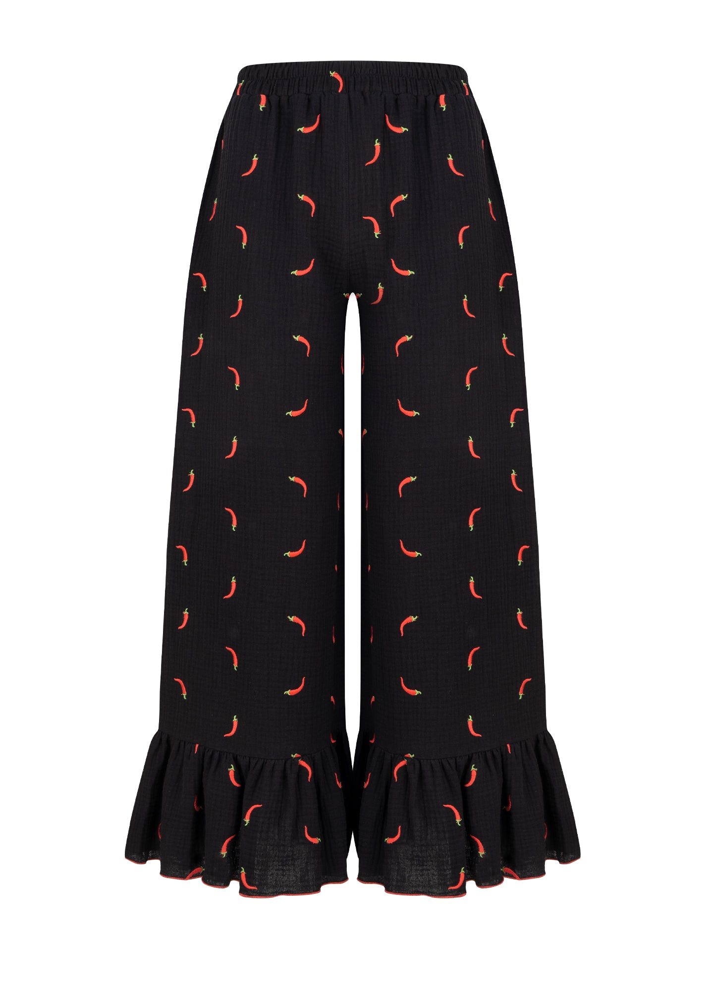 Spodnie z falbaną Peppers