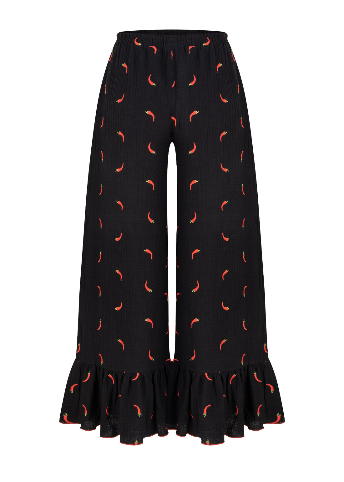 Spodnie z falbaną Peppers