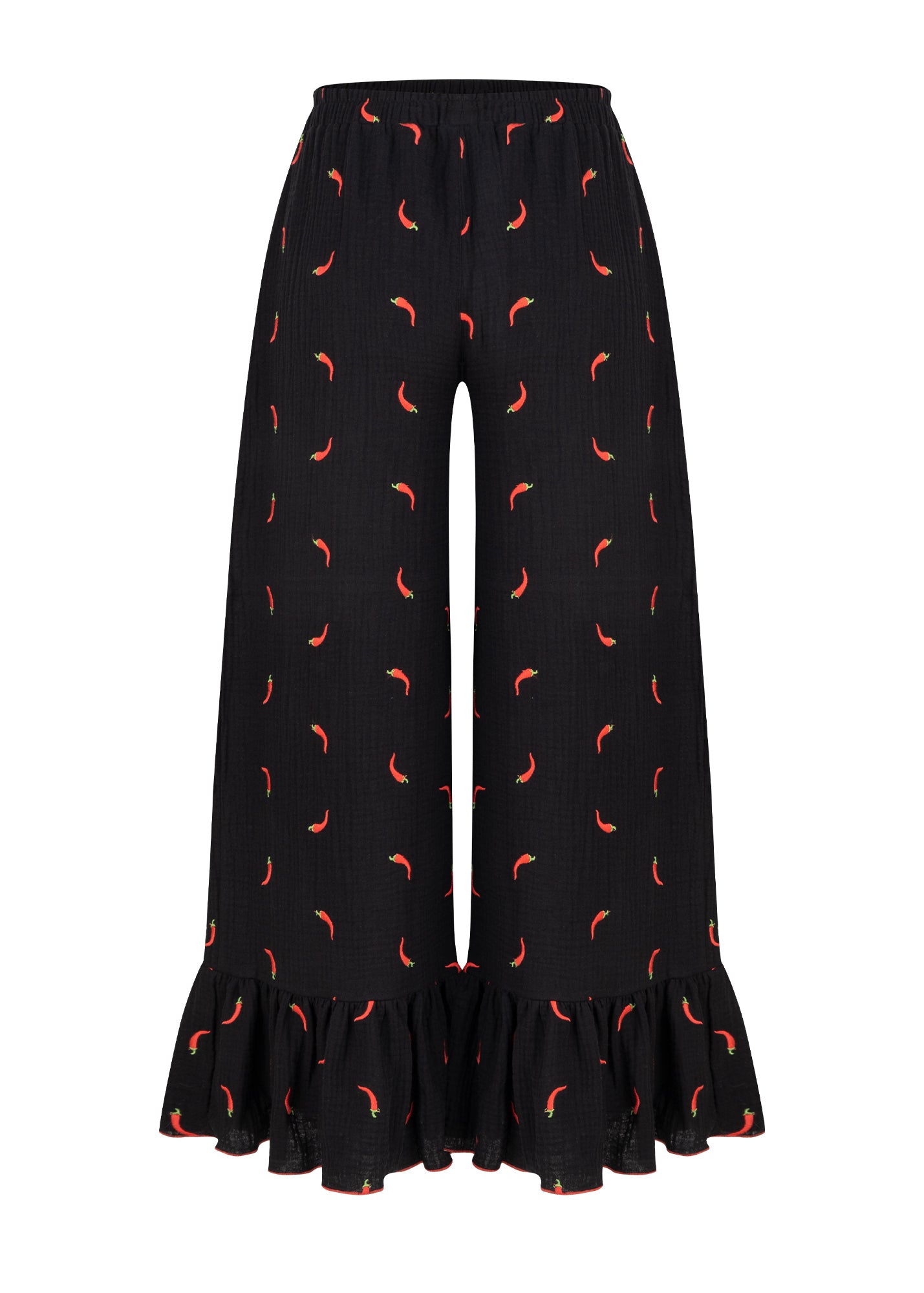 Spodnie z falbaną Peppers