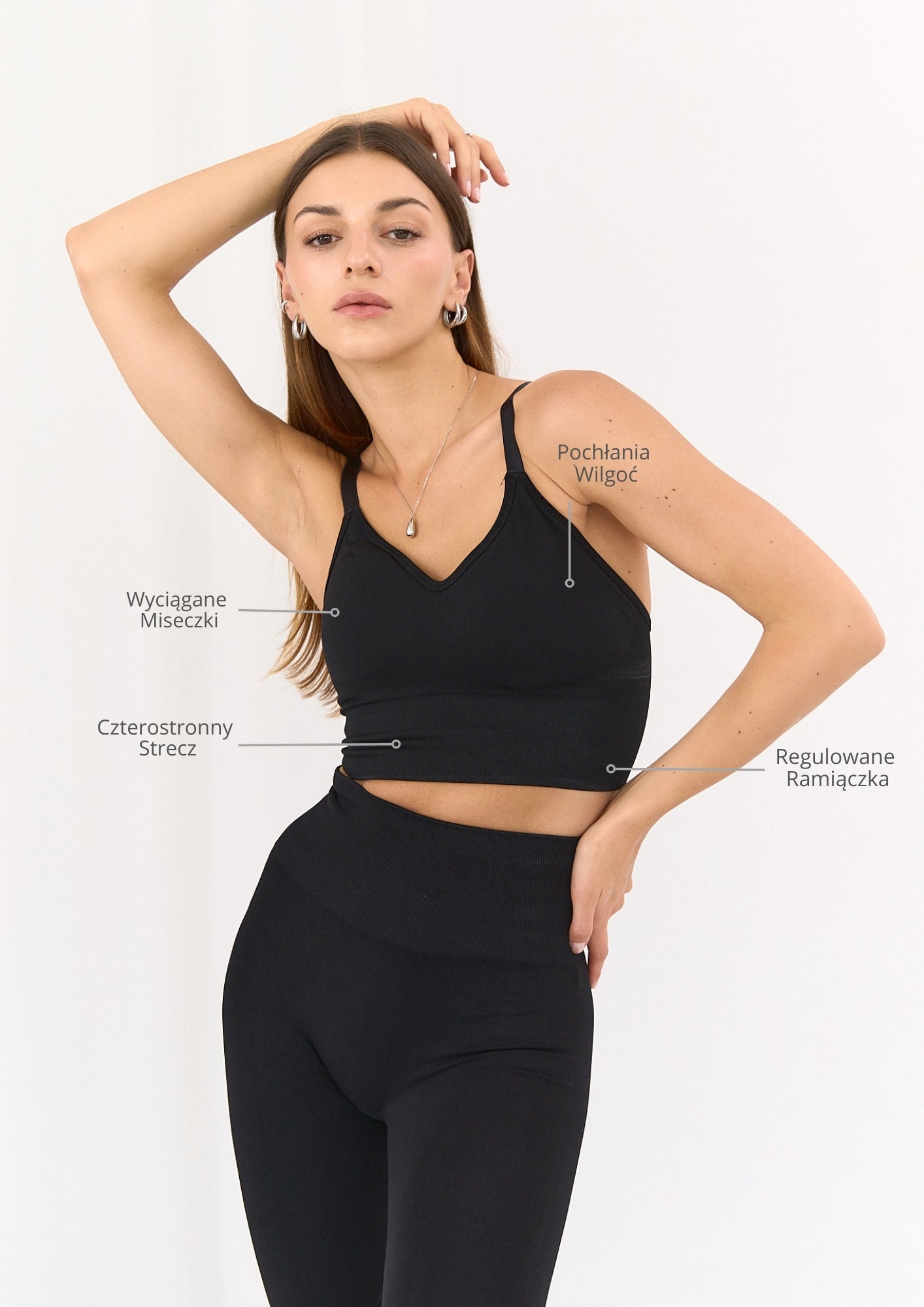 Stanik do ćwiczeń Black