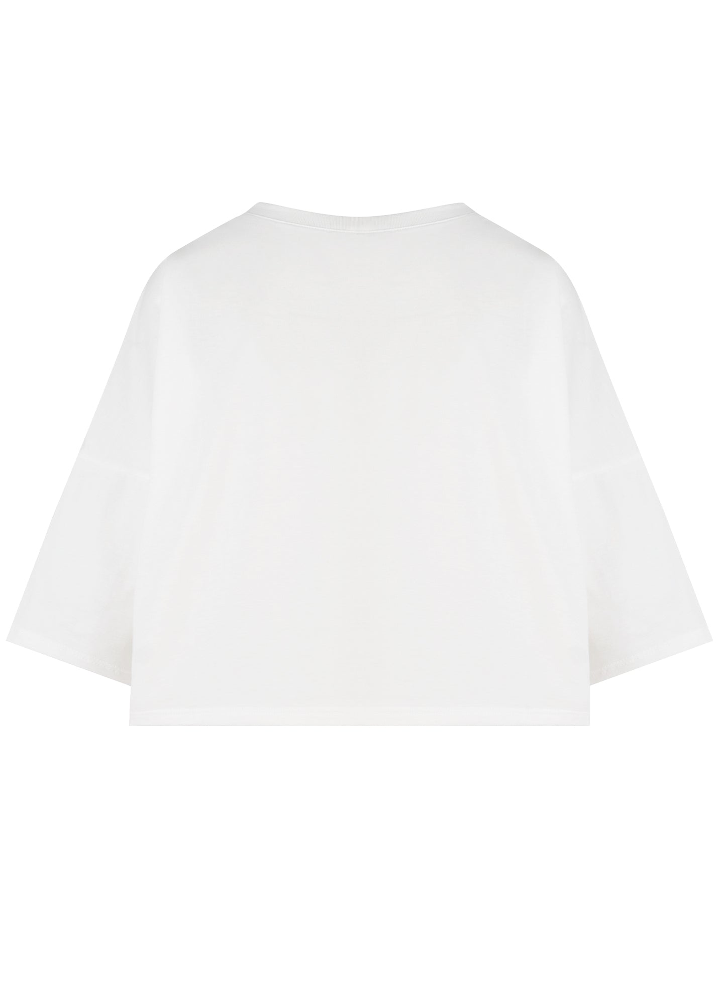 T-shirt Boxy Off White