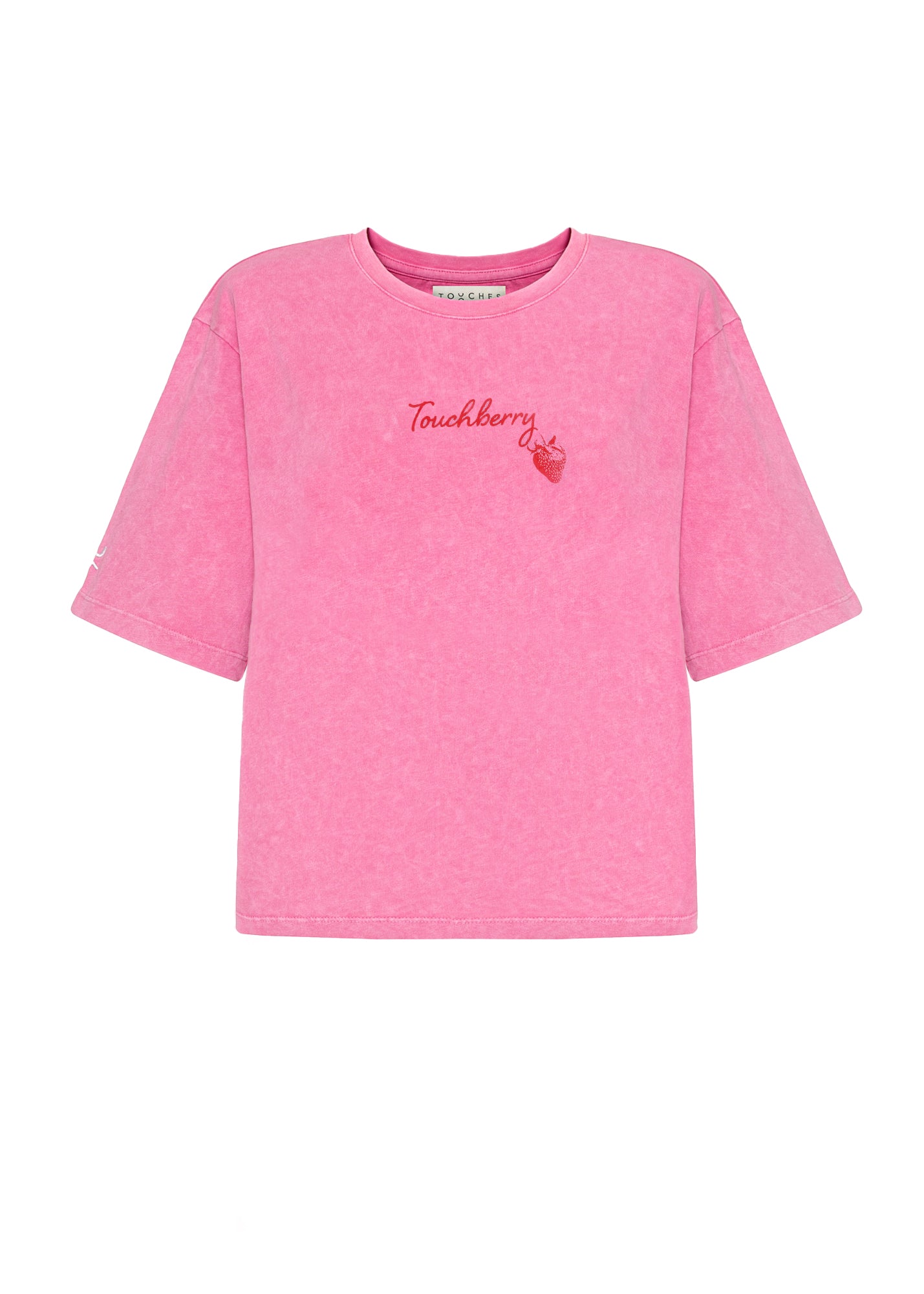 T-shirt Washed Touchberry
