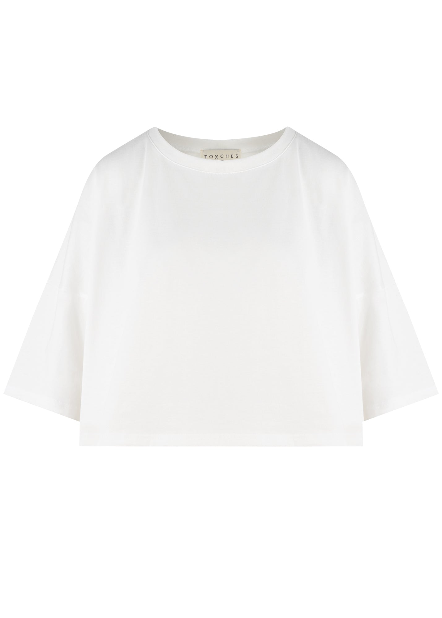 T-shirt Boxy Off White