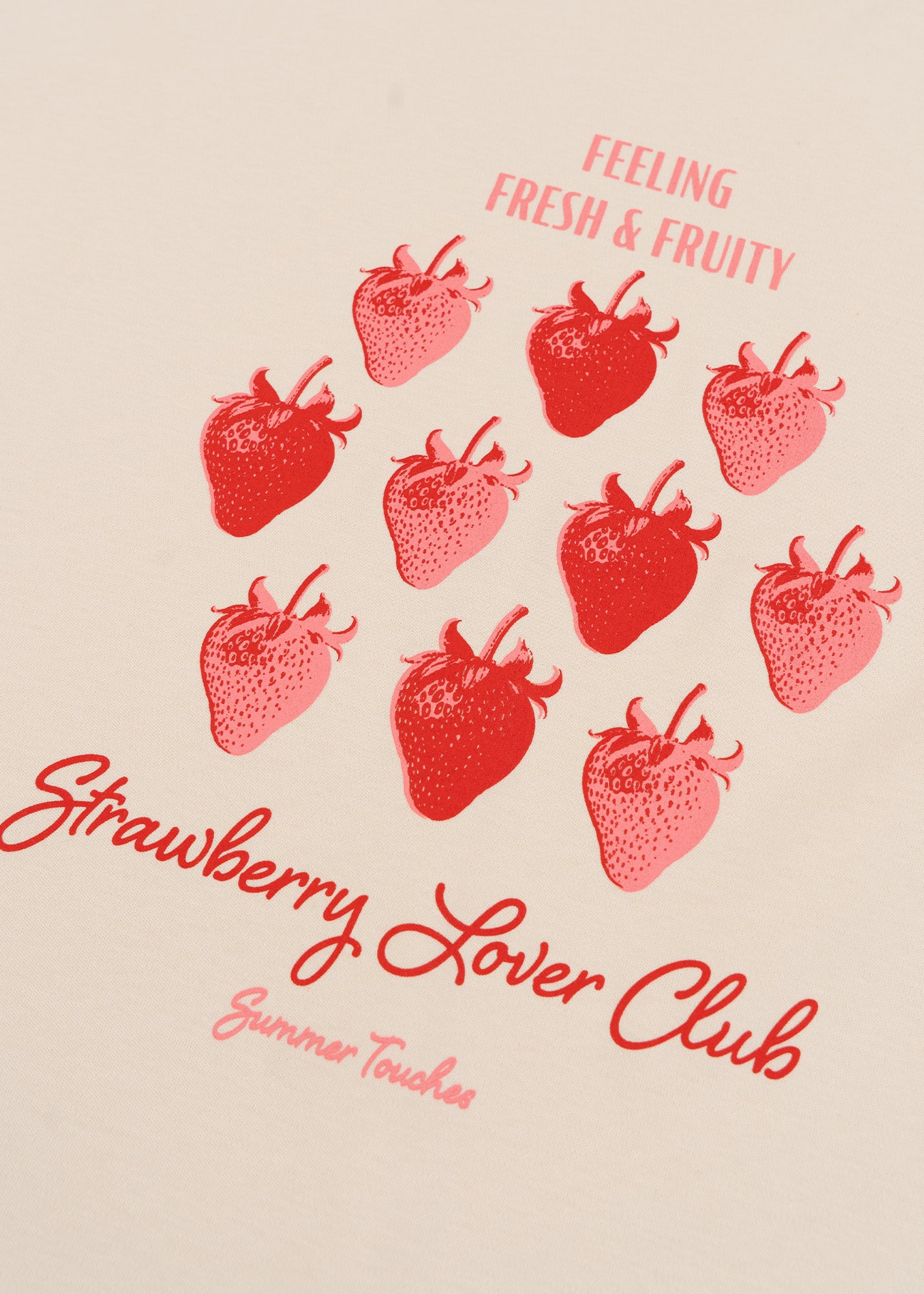 T-shirt Strawberry Lover Beige