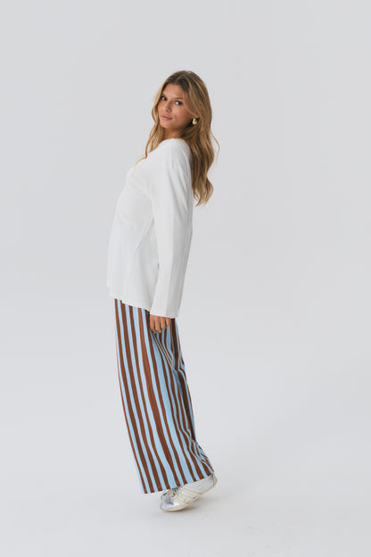 Spodnie Stripes Brown&amp;Blue