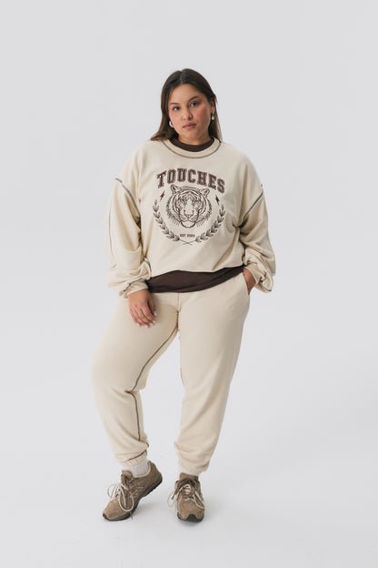 Crewneck Tiger Beige