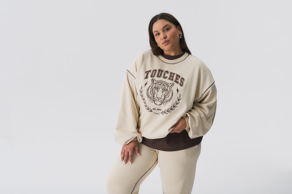 Crewneck Tiger Beige