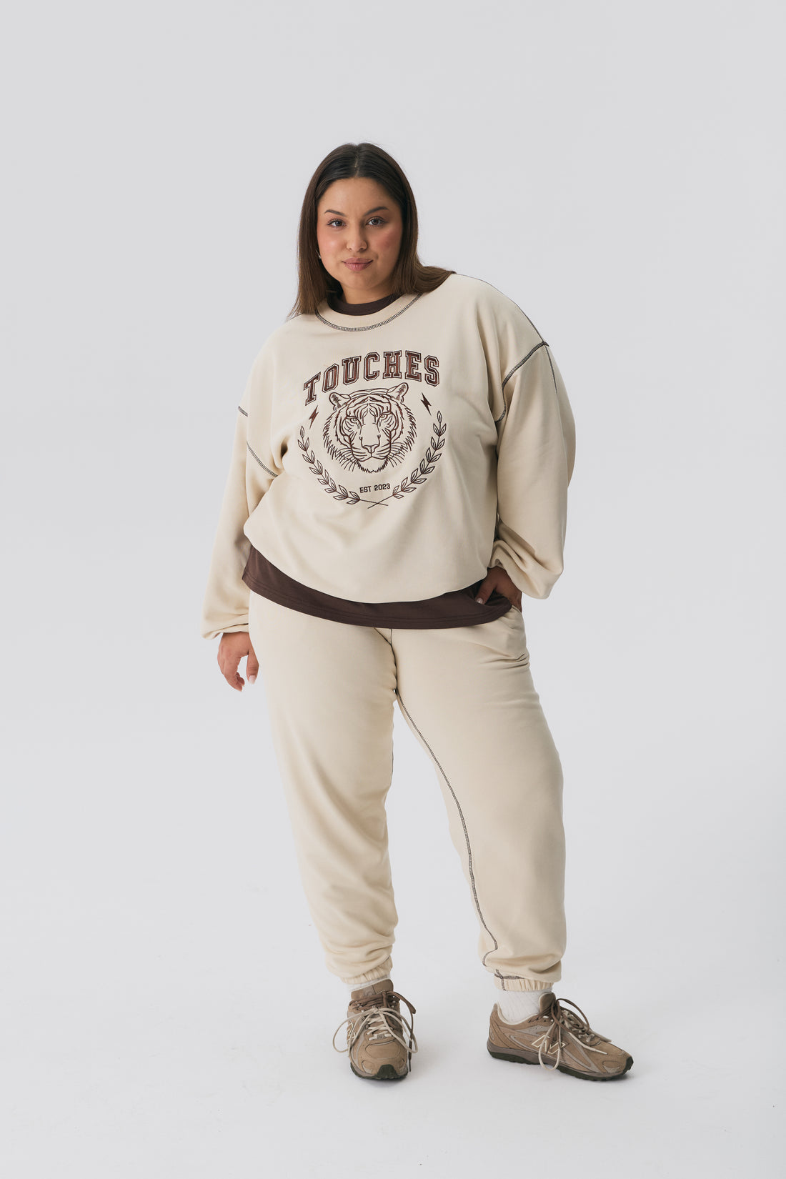 Crewneck Tiger Beige