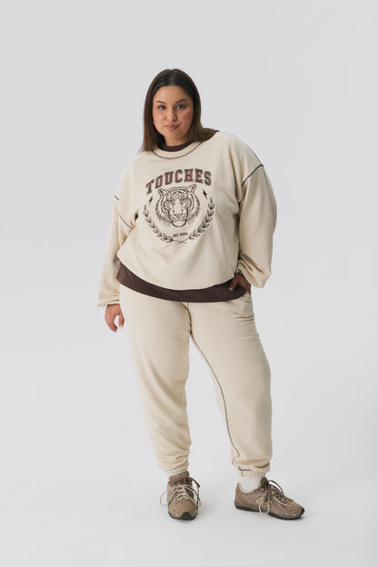 Crewneck Tiger Beige